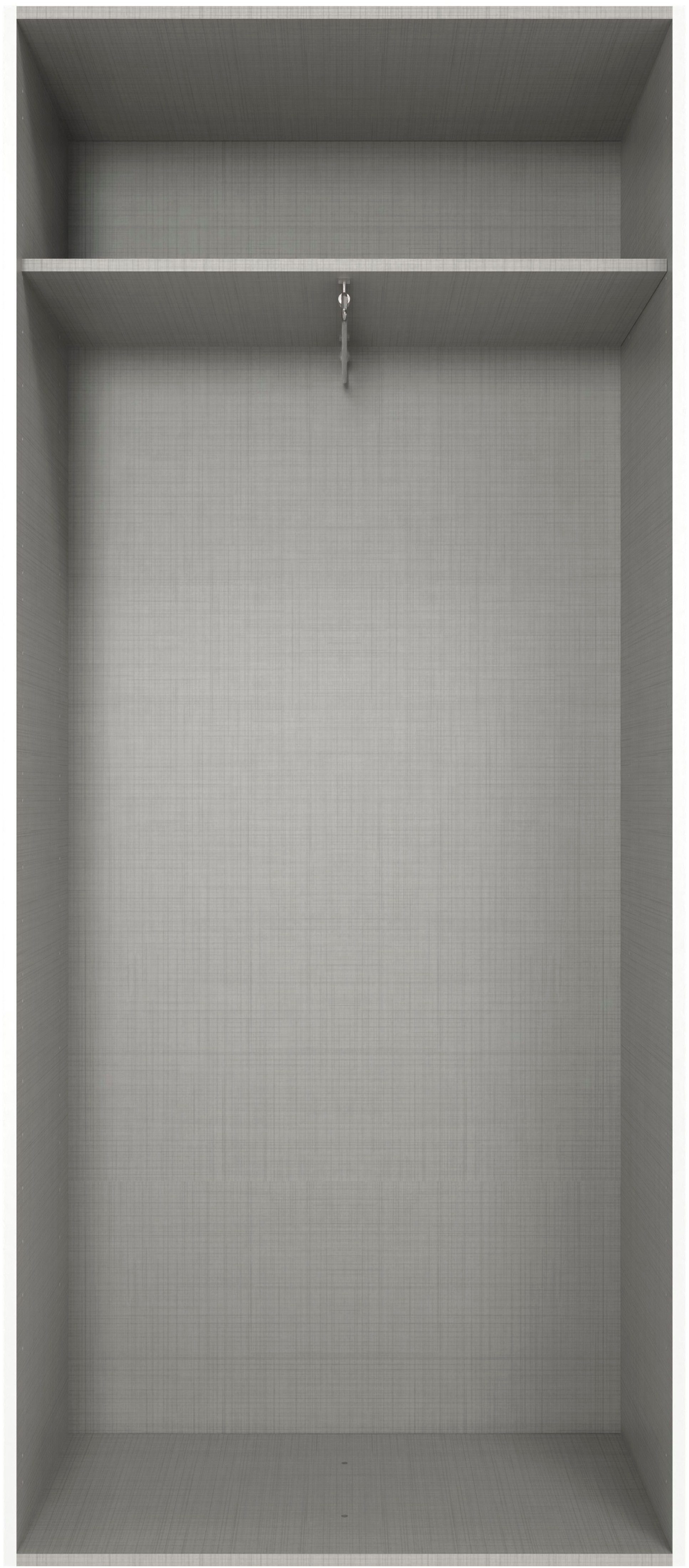 Wimex Kleiderschrank Mugano,in 3 Breiten, 2 Tiefen, viele Farben, Made in Germany (in Basic oder Premium Ausstattung) mit kurzen Griffen aus Metall