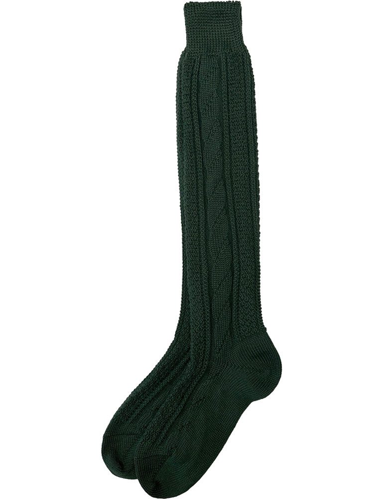 Marschall Trachten Kniestrümpfe Lange Trachten Kniestrümpfe mit Zopfmuster für Her