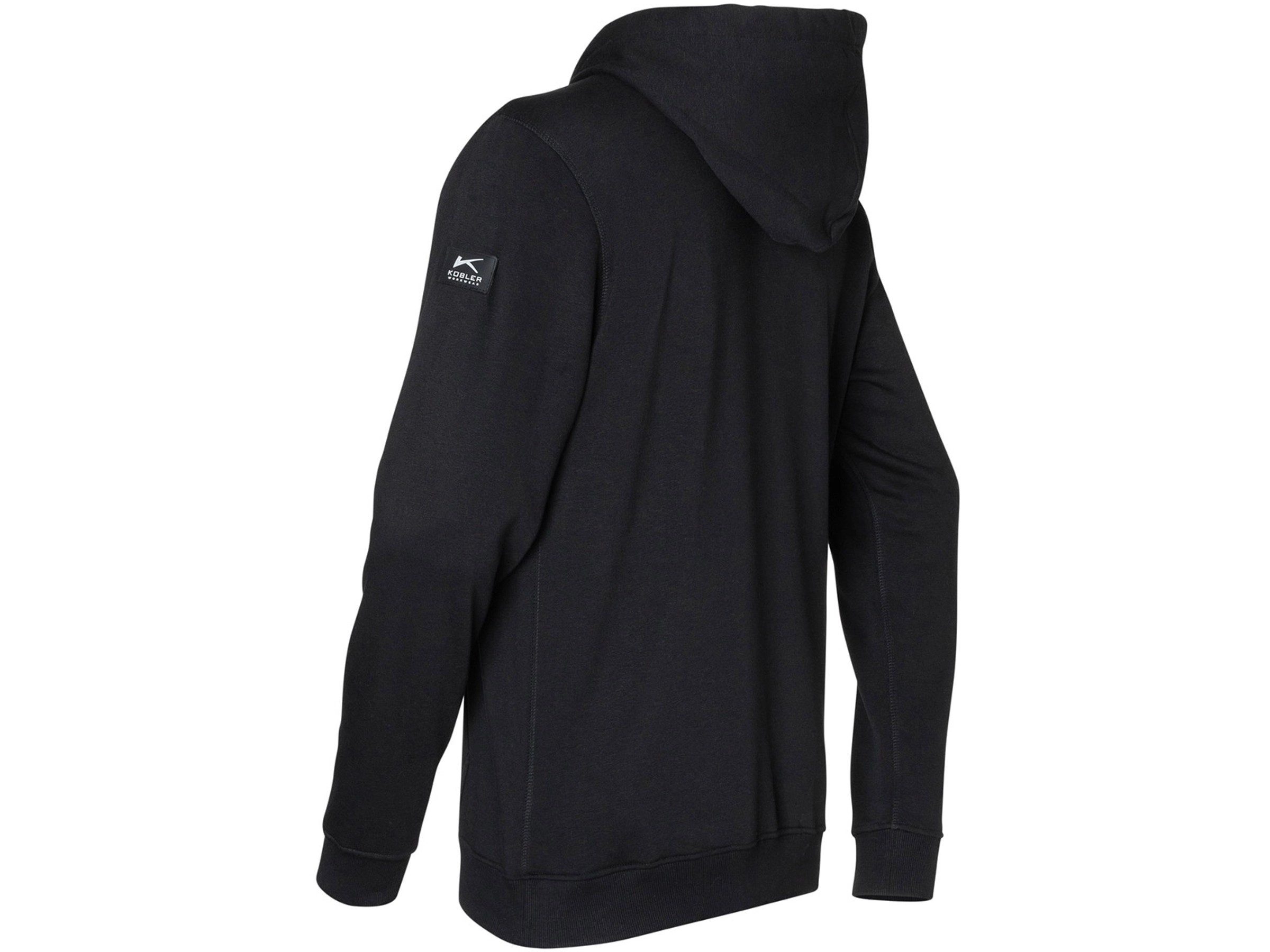 Kübler Arbeitsjacke Workwear Hoodie Kaputzenjacke Arbeitsjacke schwarz lässiges Design