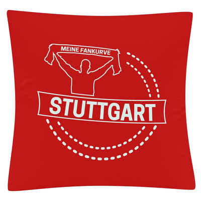 Kissenbezug Stuttgart - Meine Fankurve - Kissen, multifanshop