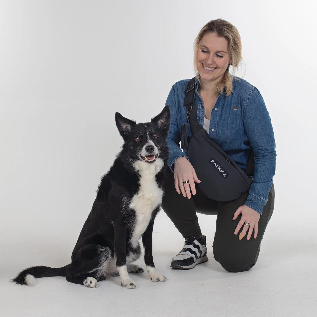 PAIKKA Gürteltasche Leckerlibeutel "Treat Bag dark schwarz