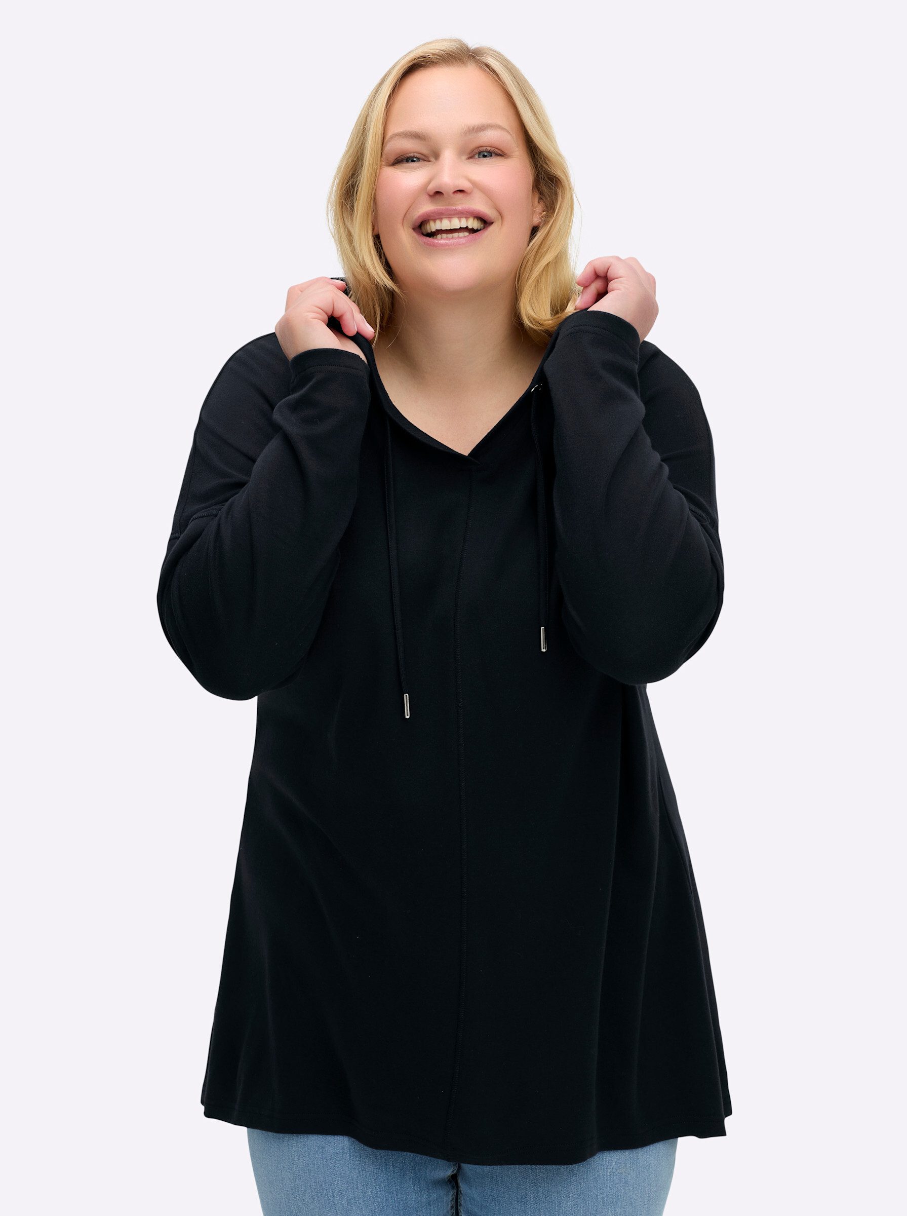 Sheego Sweater Sweatshirt günstig online kaufen