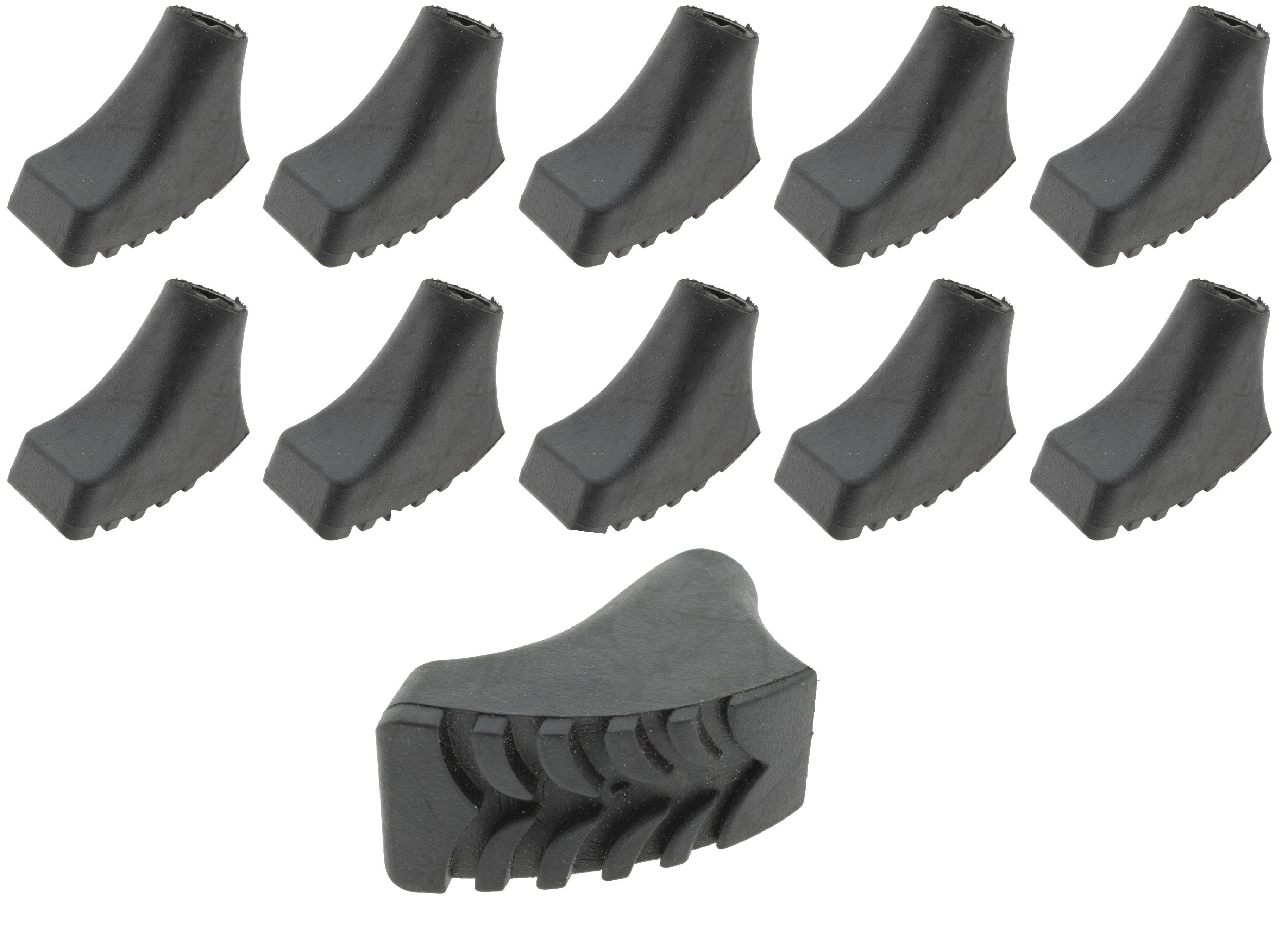 10 Stück WC-Sitz Gummipuffer – Schwarz, 19 Mm (3/4 Zoll) – Rutschfeste Unterlage