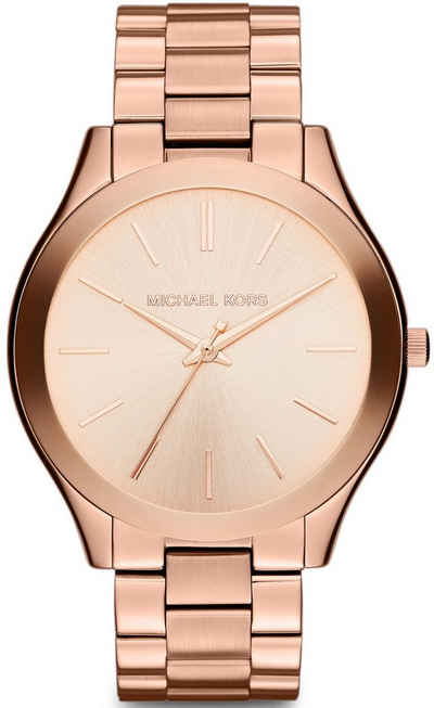 MICHAEL KORS Quarzuhr SLIM RUNWAY, MK3197, Armbanduhr, Damenuhr, analog