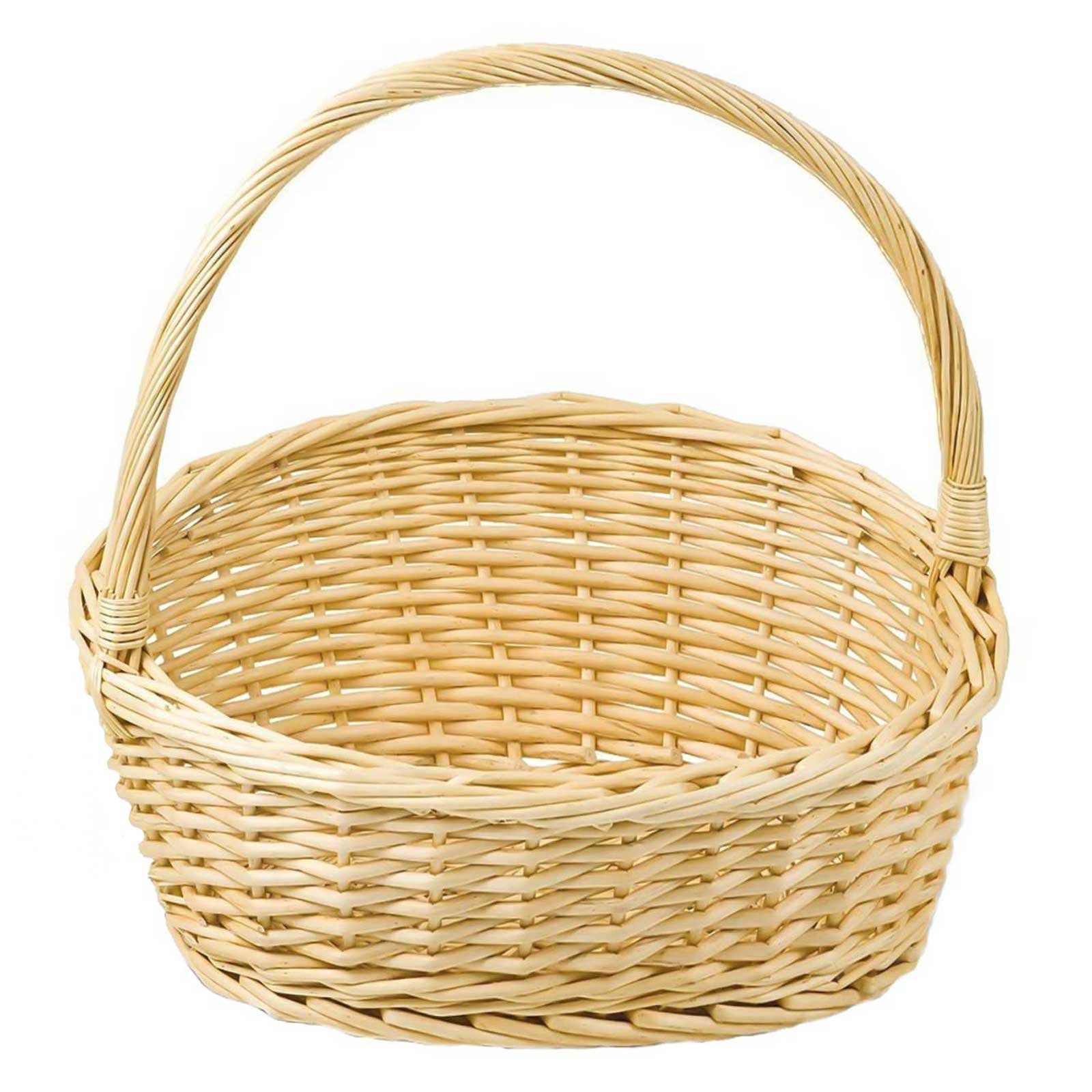 Dekokorb 1 Geschenkkorb Präsentkorb Handkorb Weidenkorb mit/ ohne Zubehör