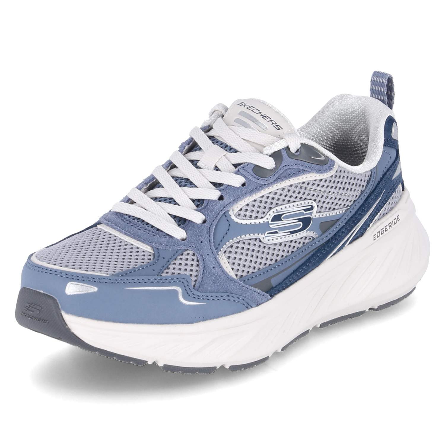 Skechers Skechers 150493 SLT Damen Leder und Synthetik grau Schnürschuh günstig online kaufen