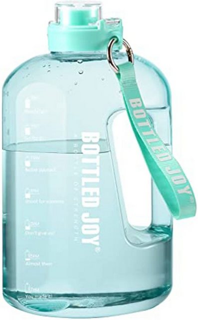 Housruse Wasserkocher 2.5 L Sports Bottle mit Zeitmarkierungs-Tracker Drink Bottle Water Bottle für Fitnessstudio und Sport, 2.5 l