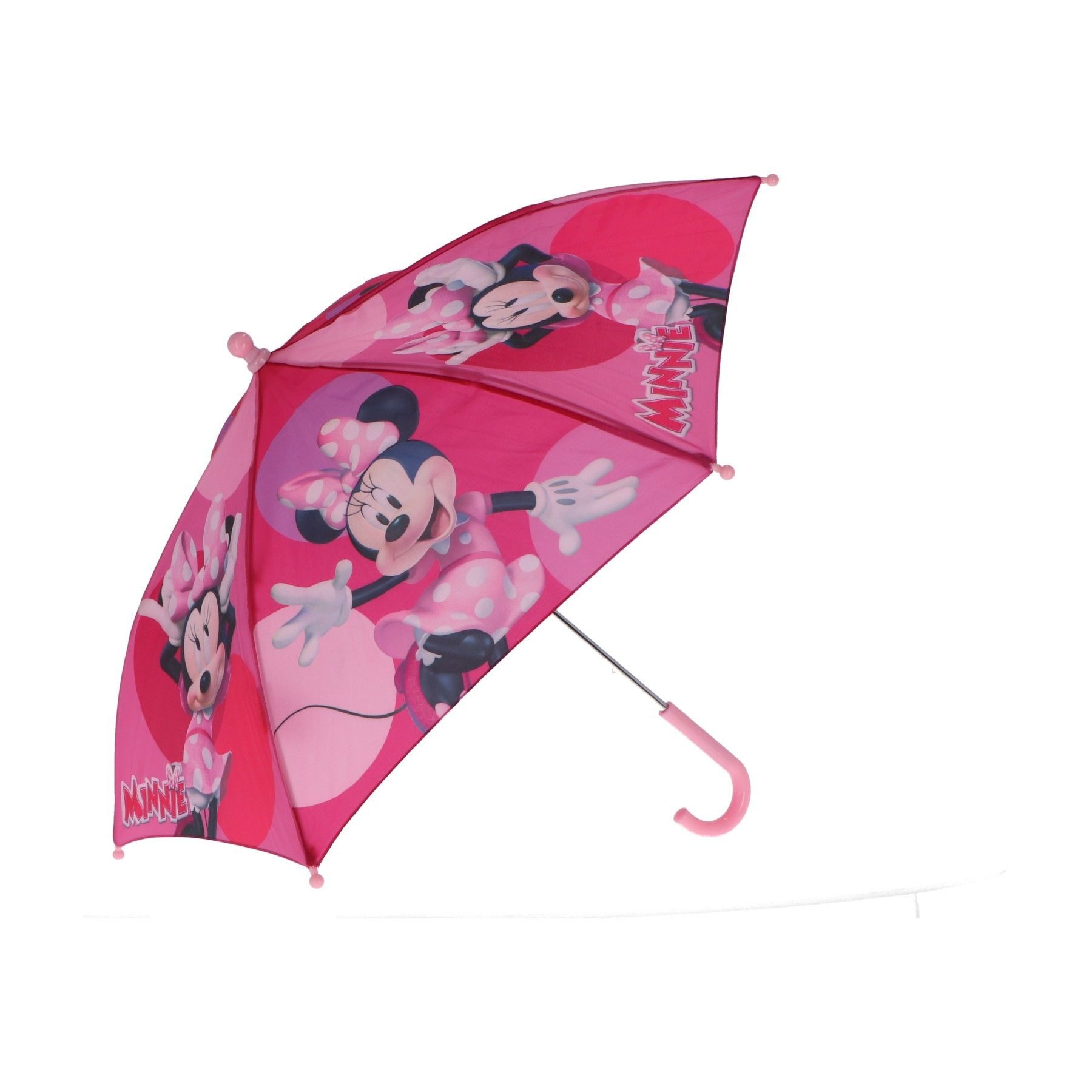 Disney Minnie Mouse Stockregenschirm Regenschirm Ø 70 cm für kleinen Regenzauber