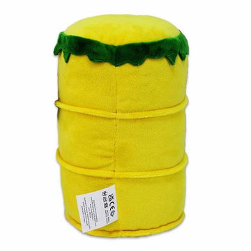 BEMIRO Tierkuscheltier Plüsch Fass "Toxic Waste" mit Sour Candy Motiv - ca. 23 cm