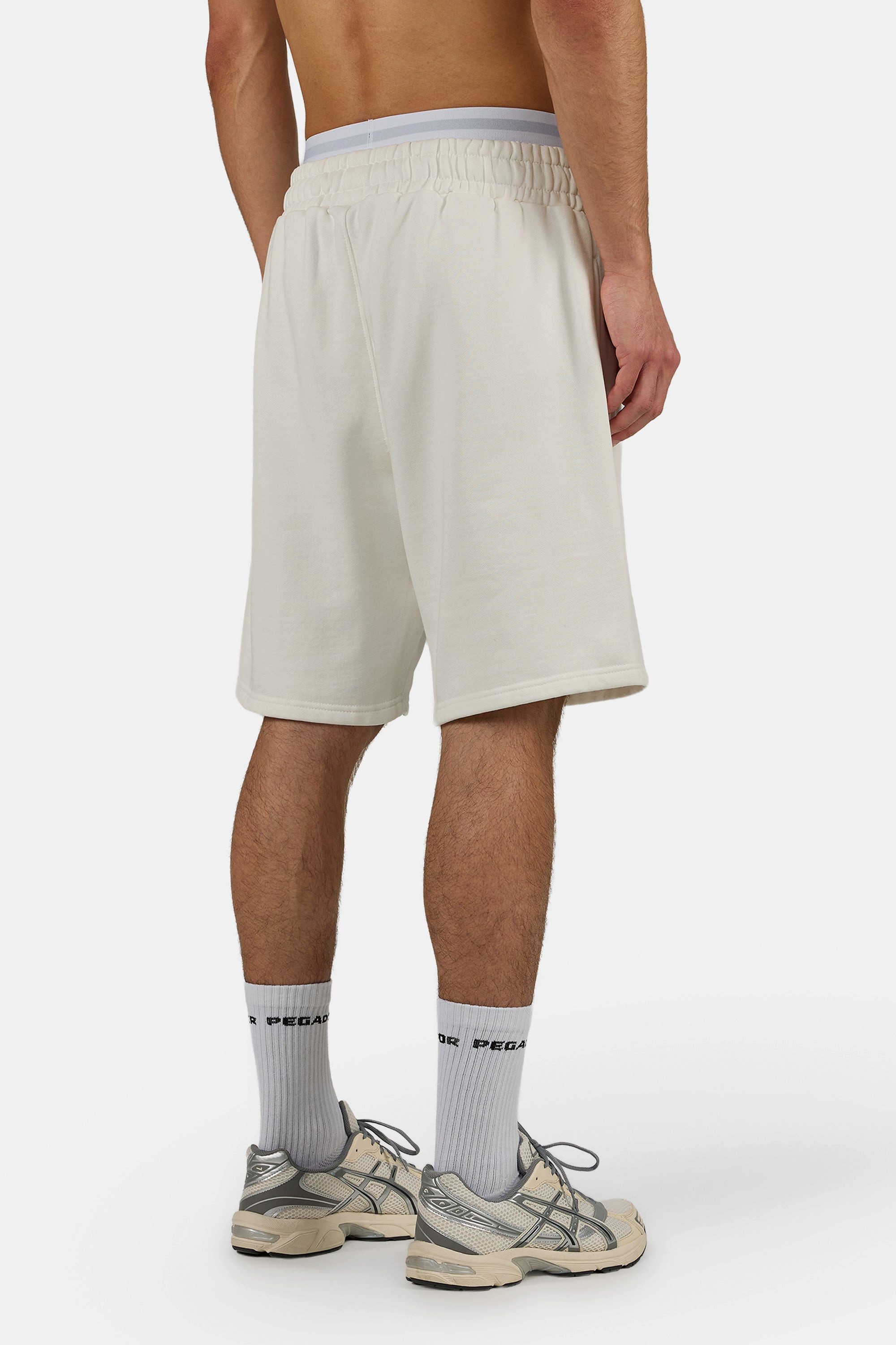 PEGADOR Sweatshorts LOGO HEAVY SWEAT SHORTS Baumwollmischung, regular fit