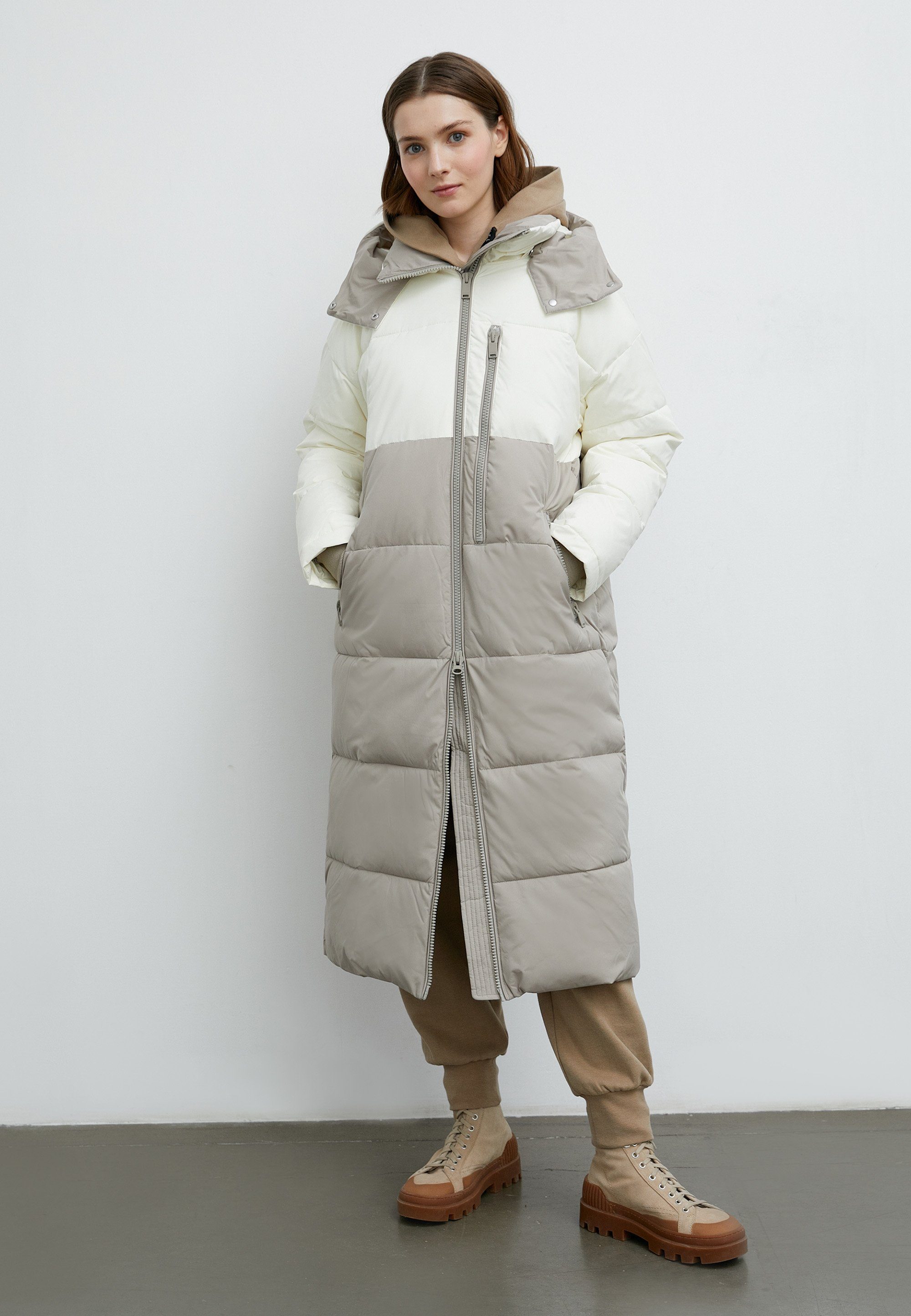 Finn Flare Steppmantel Classic mit geradem Schnitt