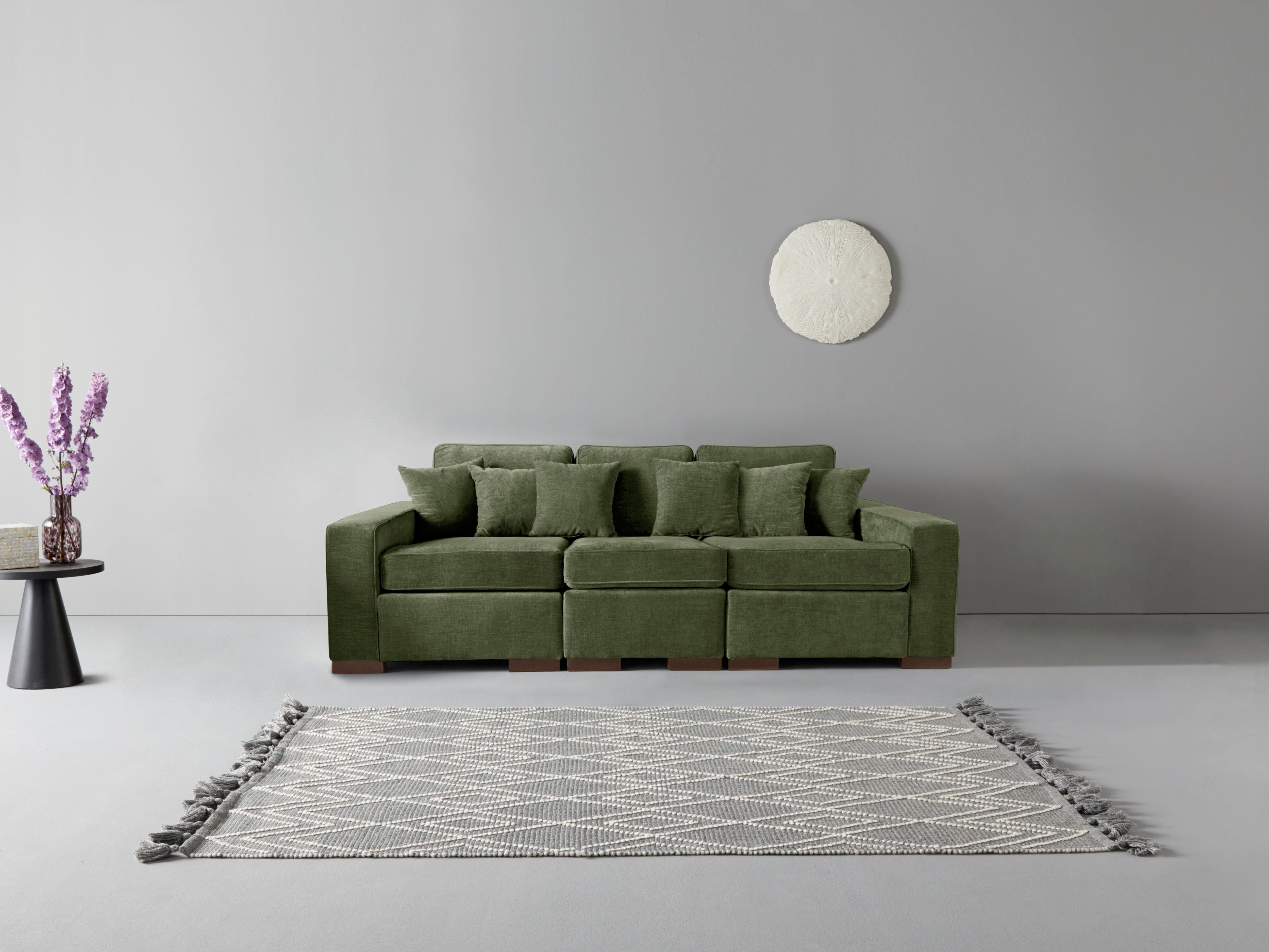 Home affaire 3-Sitzer Skara, Lounge-Sofa mit günstig online kaufen