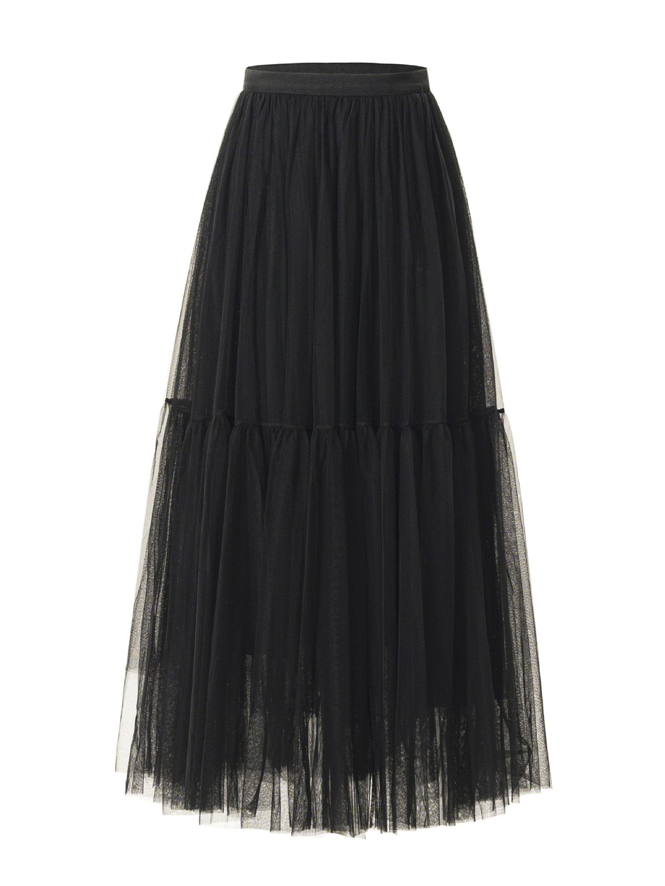 DEBAIJIA Meshrock Damen hoher Taille rock günstig online kaufen