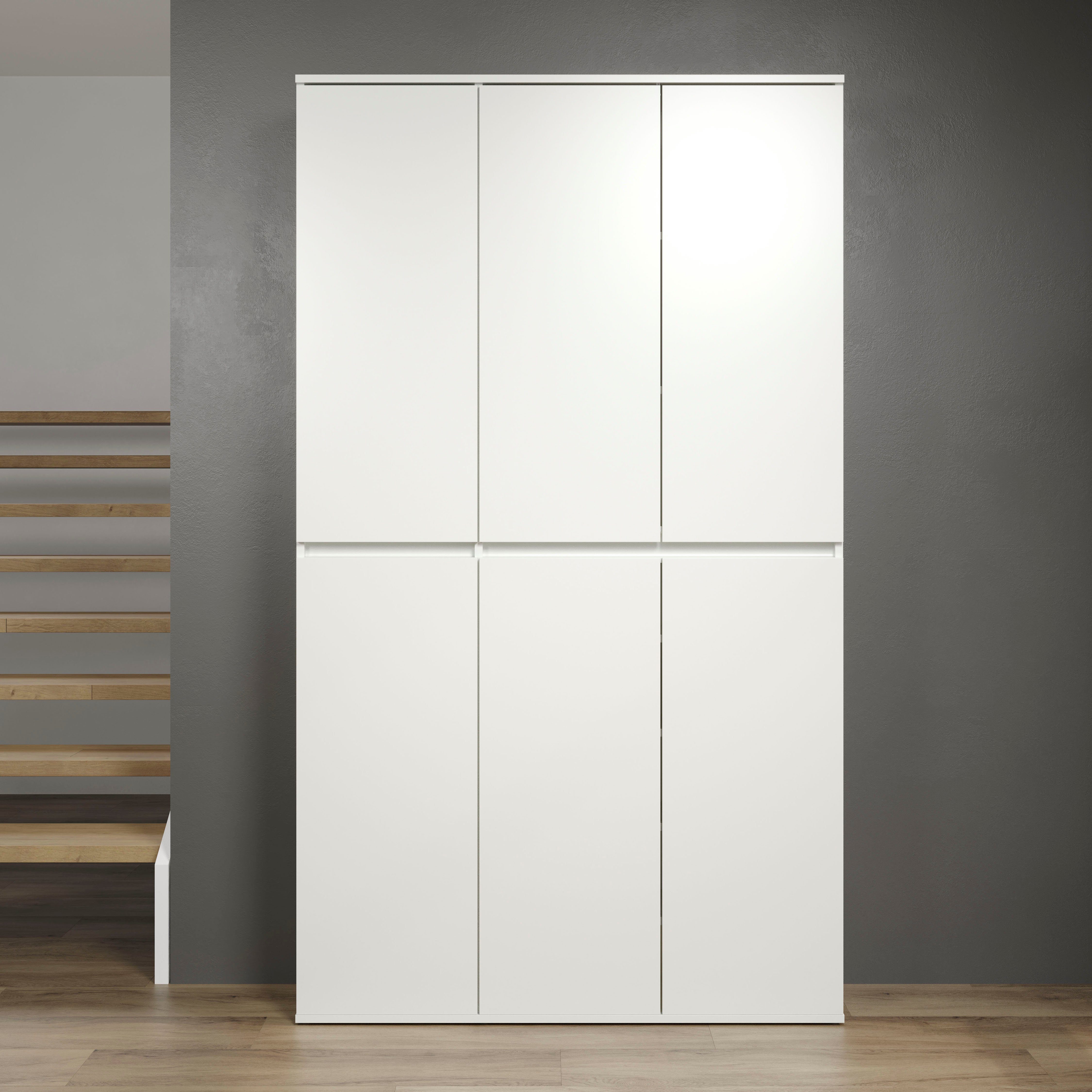 INOSIGN Mehrzweckschrank-Set Novara, Garderoben-Set aus 2 Einzelschänken:1xBreite 37cm,1xBreite74 cm