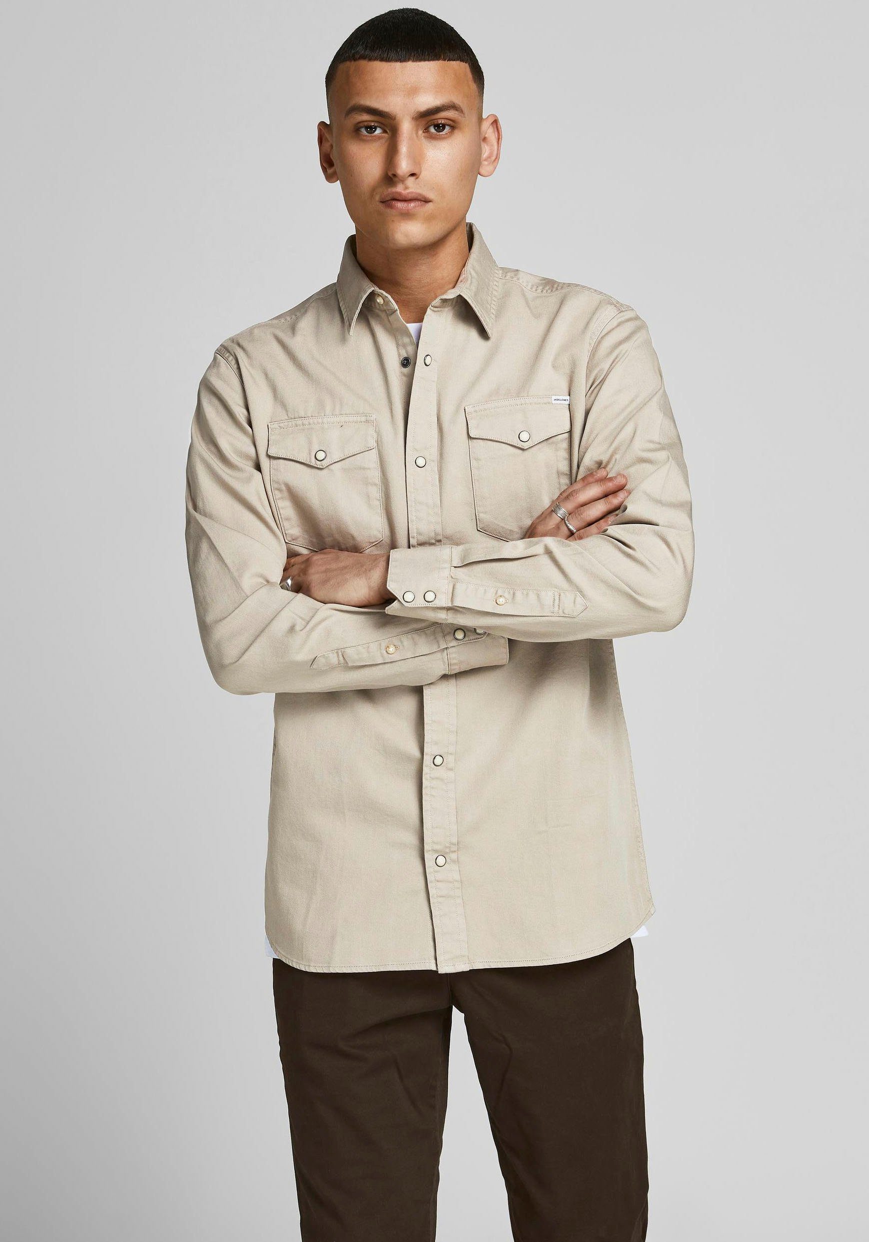 Jack & Jones Jeanshemd SHERIDAN SHIRT