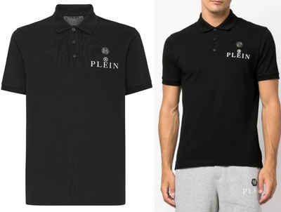 PHILIPP PLEIN Poloshirt PHILIPP PLEIN Polo Shirt Polohemd SS Patch Logo Hemd Polohemd T-shirt