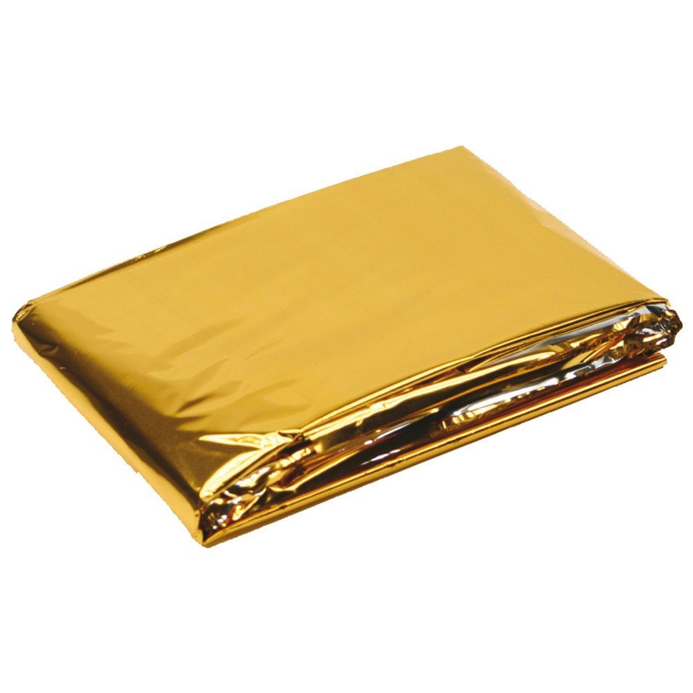 Erste-Hilfe-Set Rettungsdecke gold/silber