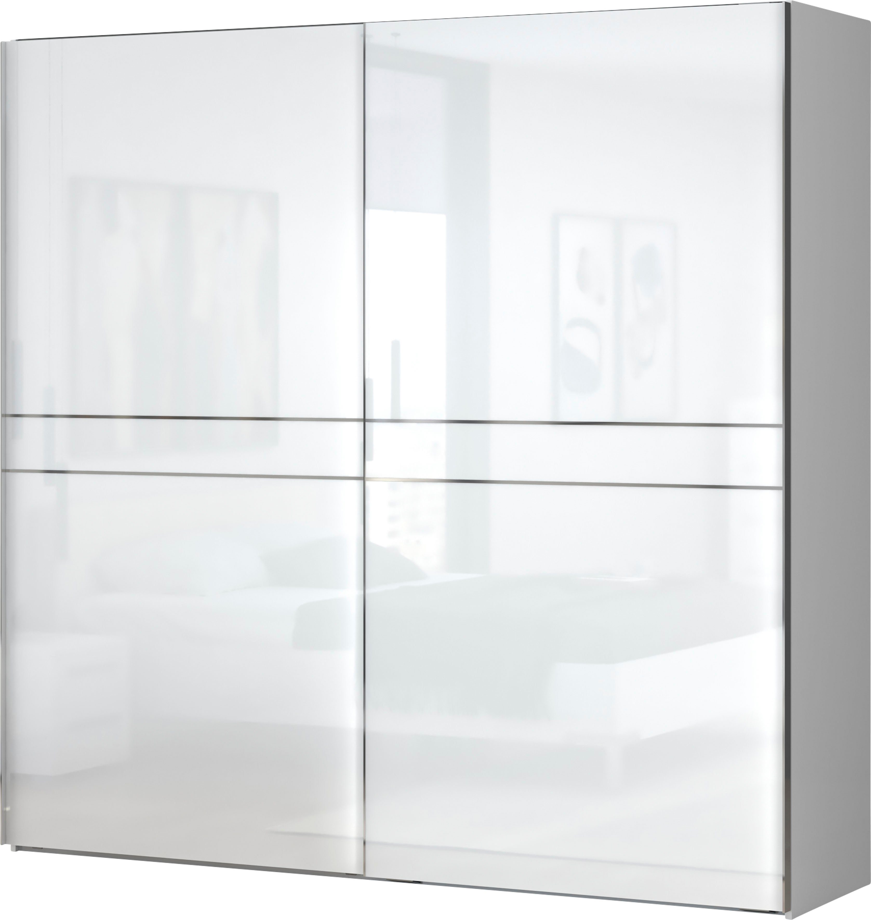 Places of Style Schwebetürenschrank "Piano, FSC-zertifiziert, mit Einlegebö günstig online kaufen