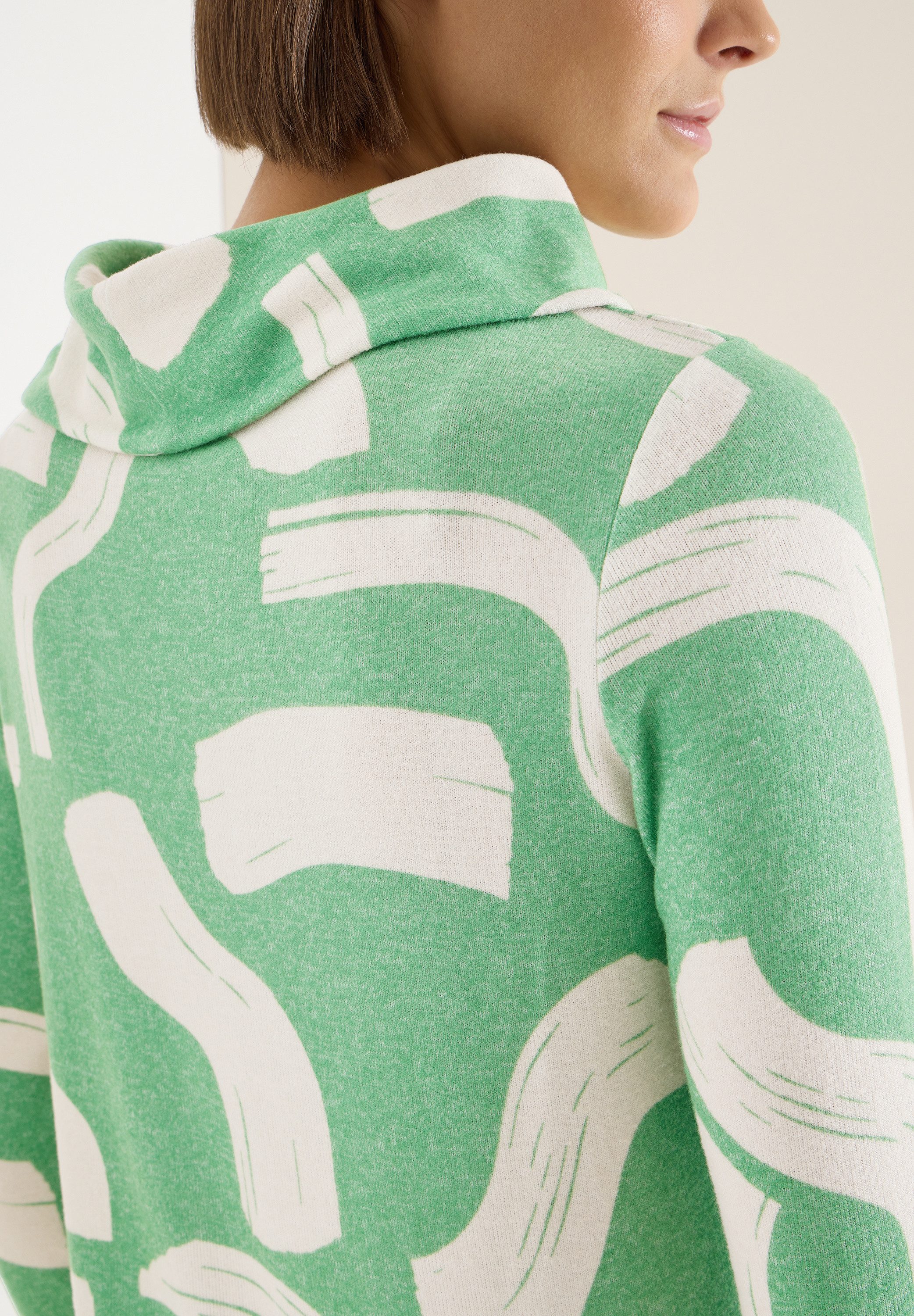 CECIL Sweater mit grafischem Muster