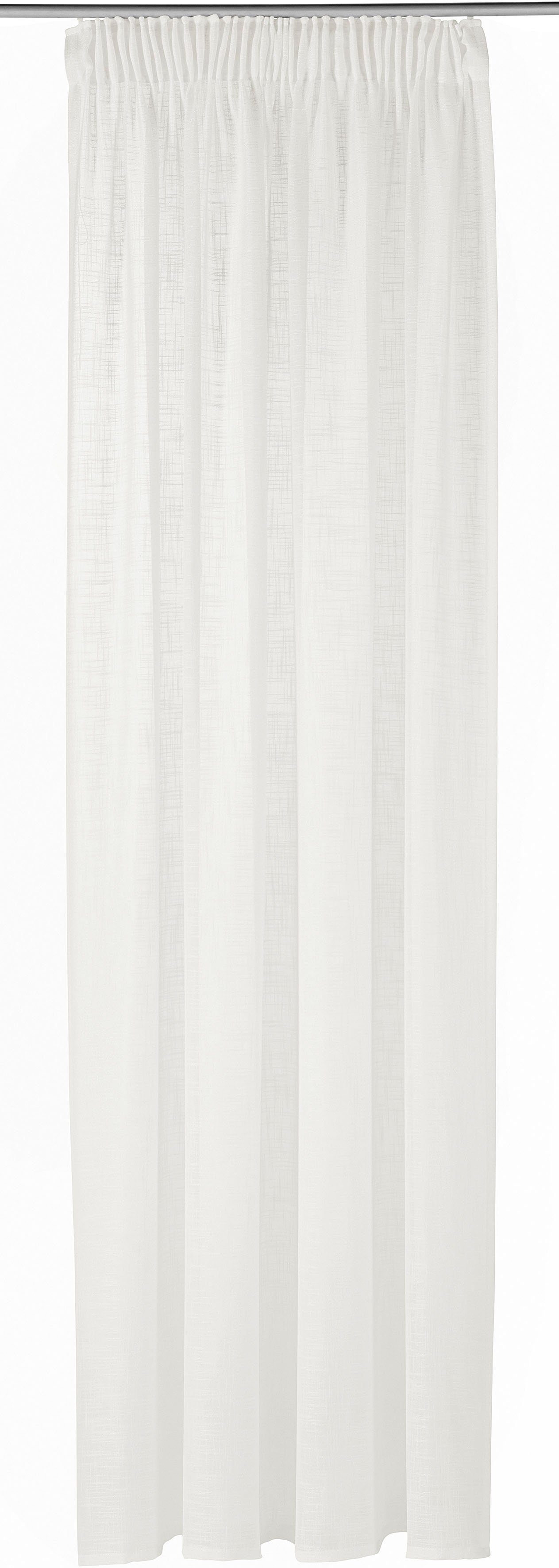 LeGer Home by Lena Gercke Gardine Marusha, Leinenoptik, halbtransparent, 1er & 2er Pack, Topseller (2 St), Multifunktionsband, halbtransparent, 1/2er Schal, Lei – Bild 4 von 5
