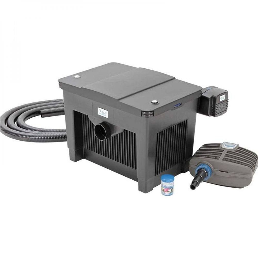 OASE Teichfilter Oase Biosmart Set 18000 Durchlauffilter mit Aquamax 5500 & Vitronic UV