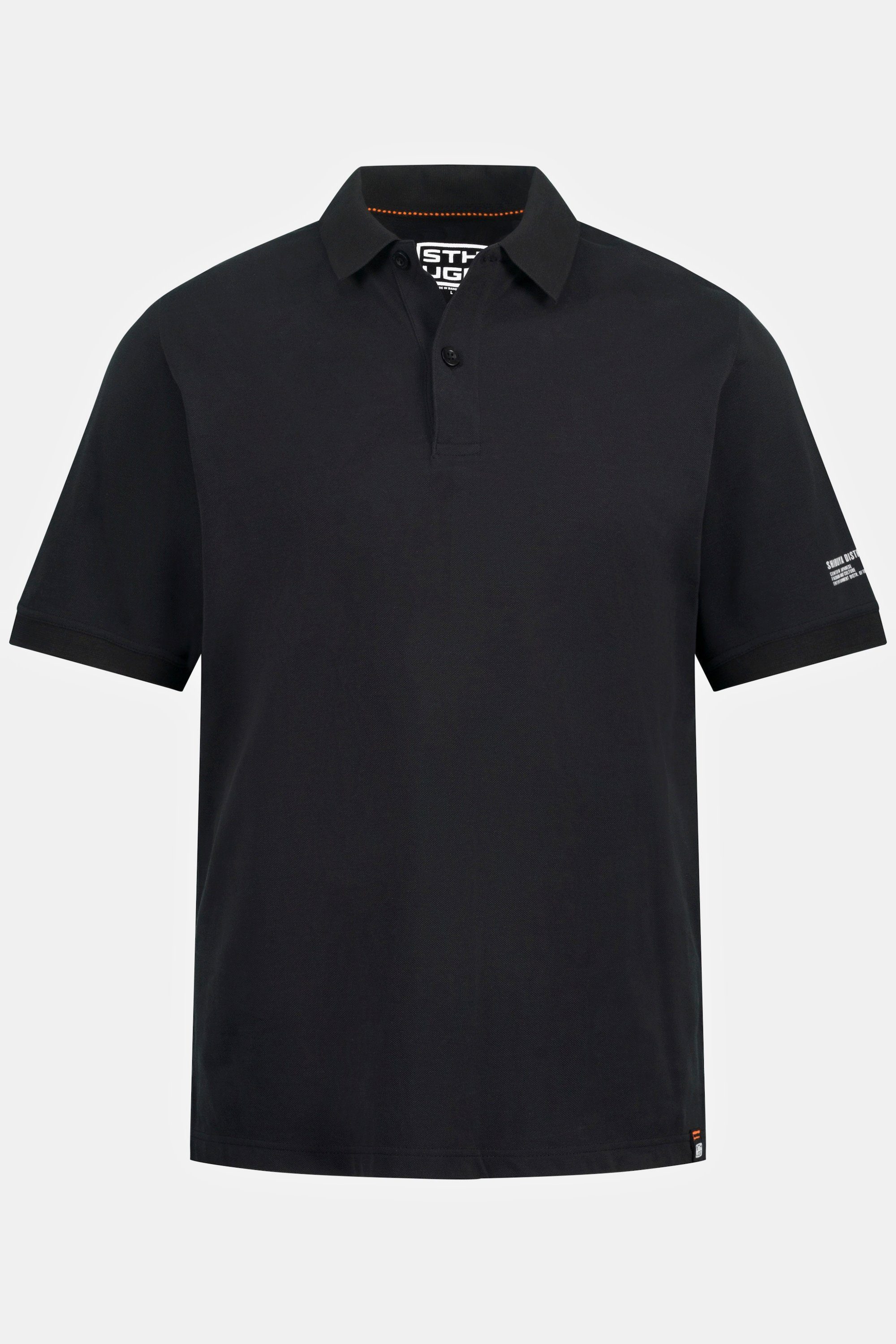 STHUGE Poloshirt STHUGE STHUGE Unterkragen Piqué Poloshirt Halbarm