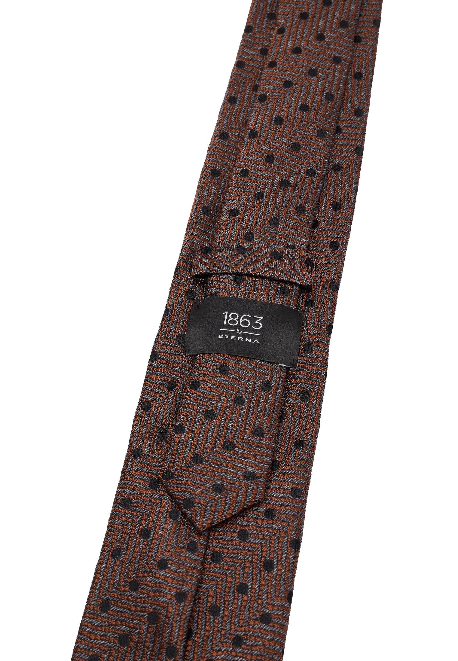 Eterna Krawatte braun | Breite Krawatten