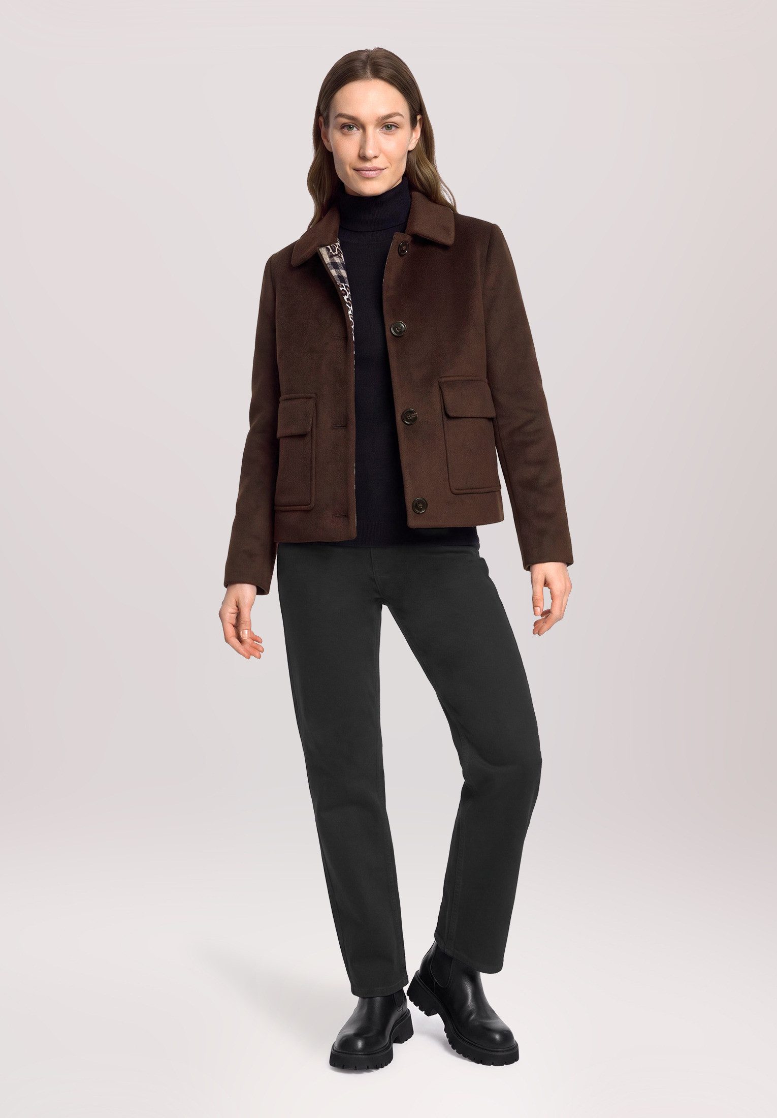 Gil Bret Winterjacke Damen mit Kragen