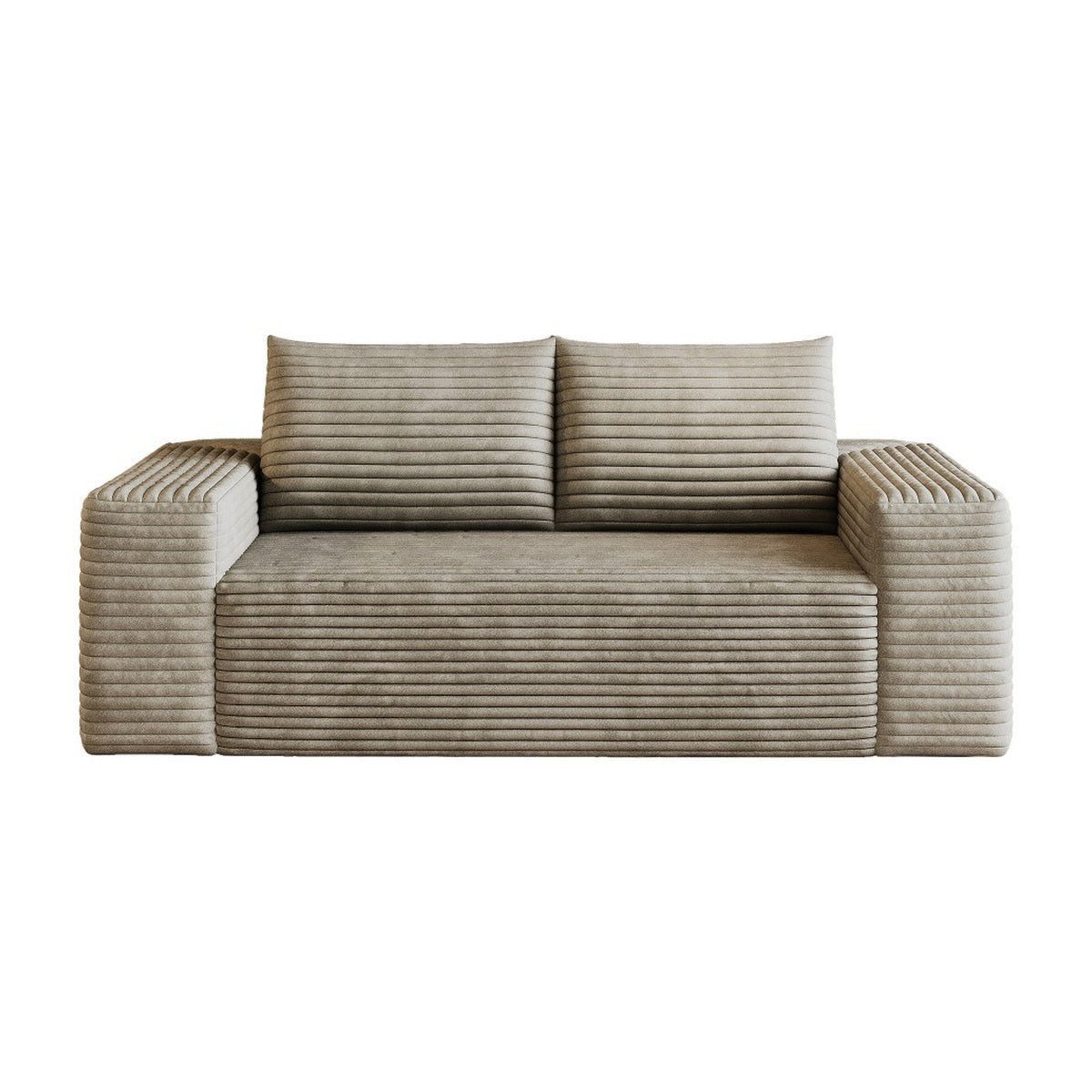 SIKAINI Sofa Sofa aus Stoff in beige, 3 Teile