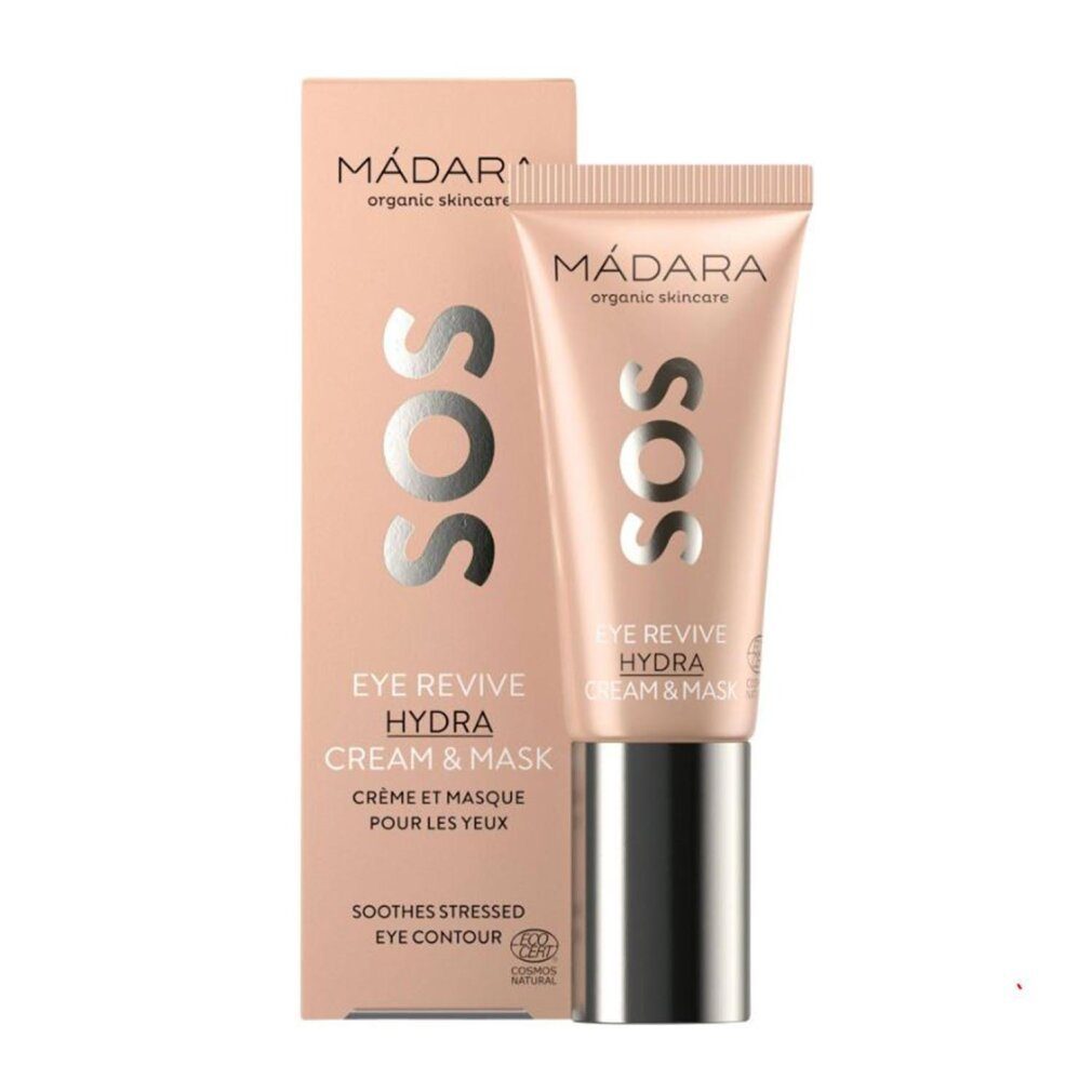 Madara Augencreme Mádara Sos Eye Revive Hydra Cream y Mask