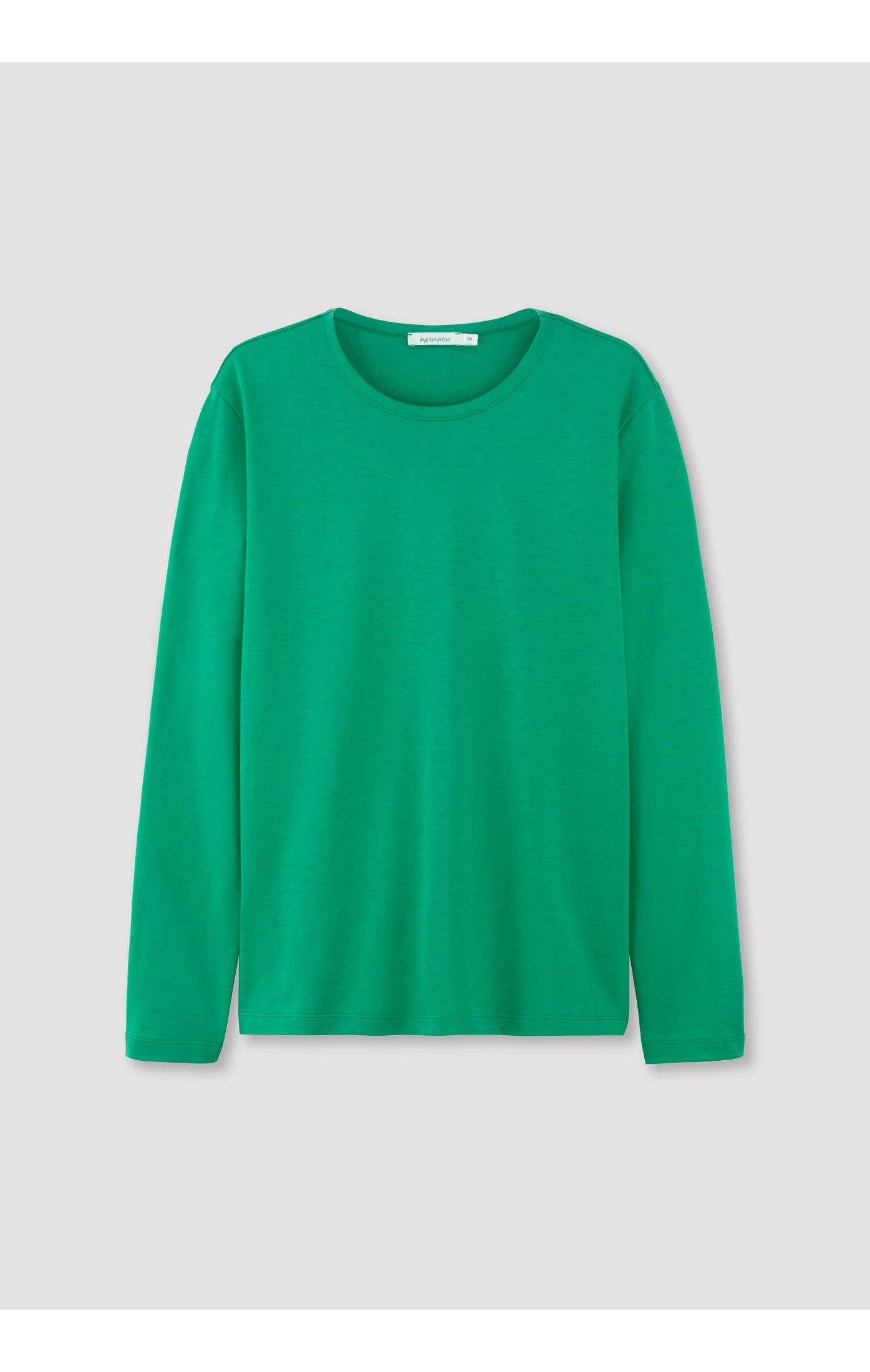 T-Shirt reiner aus Bio-Baumwolle Hessnatur grün
