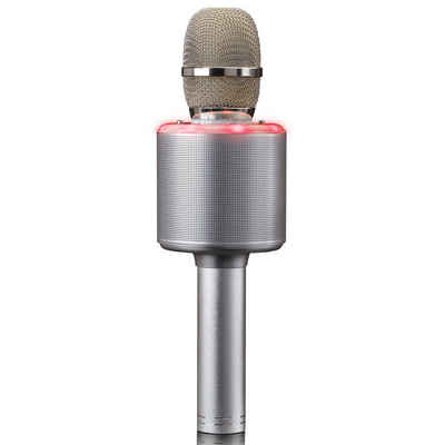 Lenco Mikrofon »BMC-085SI- Karaoke-Mikrofon mit Bluetooth«
