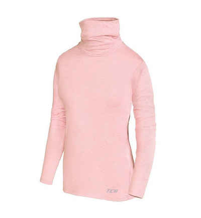 TCA Langarmshirt TCA Mädchen Thermo Lauf Oberteil - Rosa, 6-8 Jahre (1-tlg)