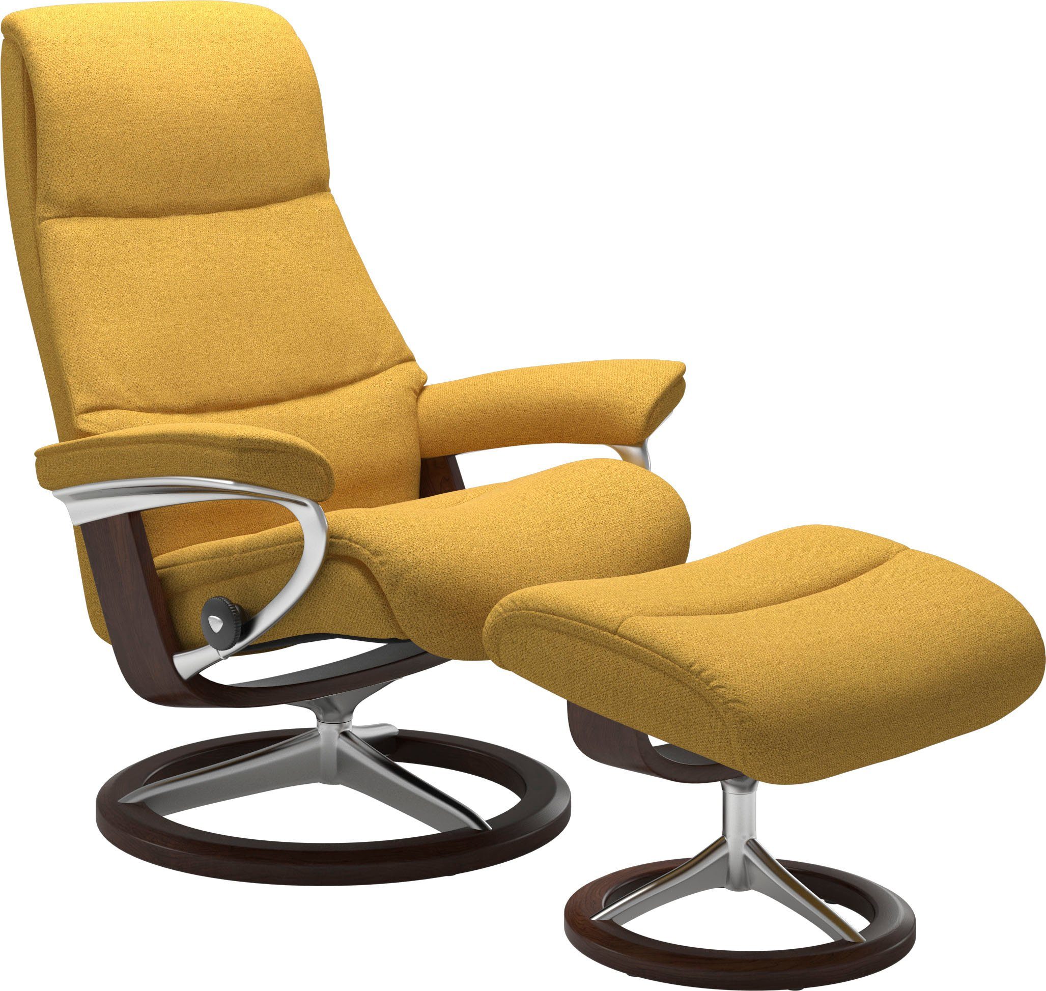 Stressless® Relaxsessel View, mit Signature Base, Größe M,Gestell Braun