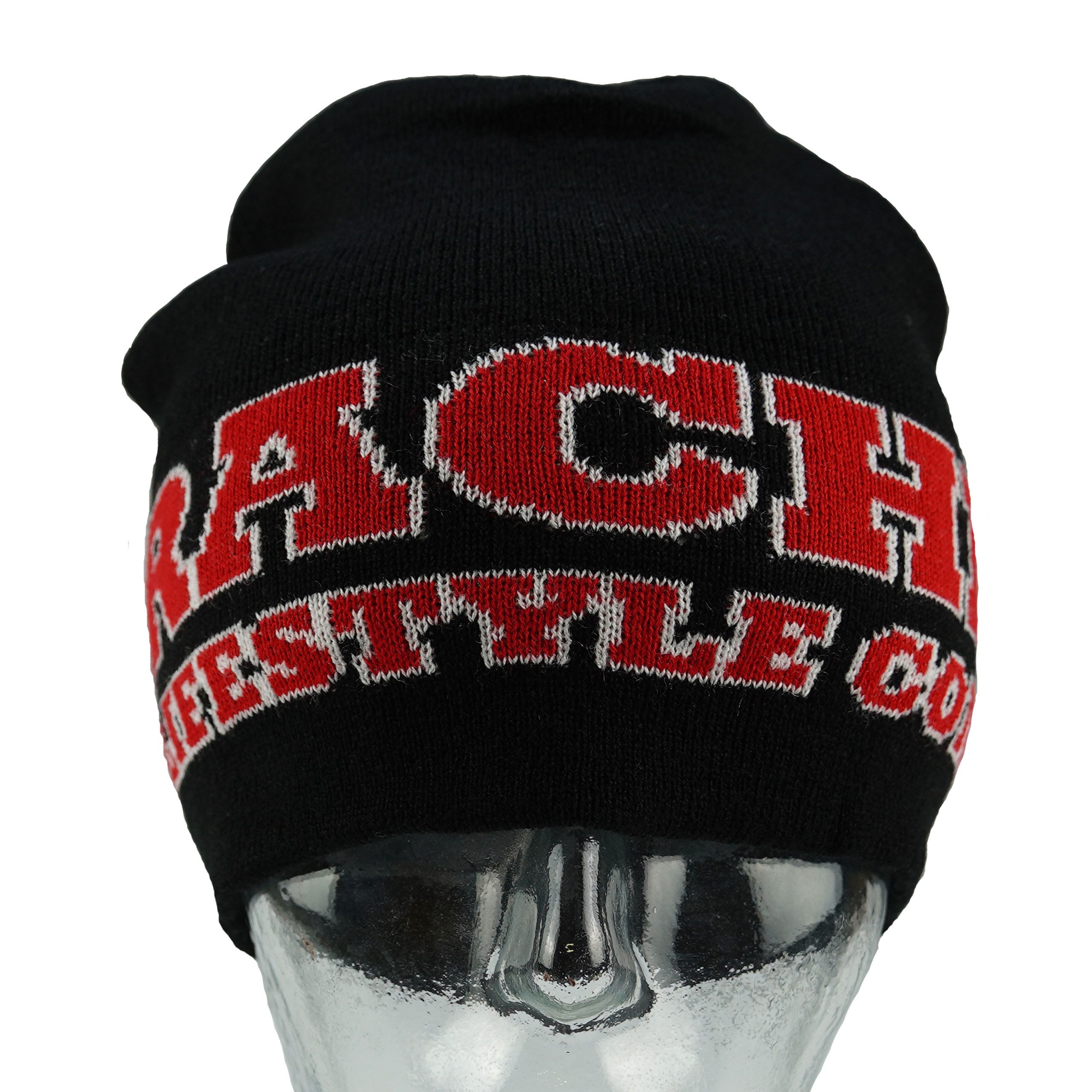 Beanie Brachial Beanie "Frozen" schwarz/weiß/rot