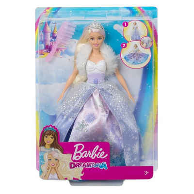 Mattel® Anziehpuppe »Mattel GKH26 - Barbie - Dreamtopia - Schneezauber Prinzessin, Puppe«