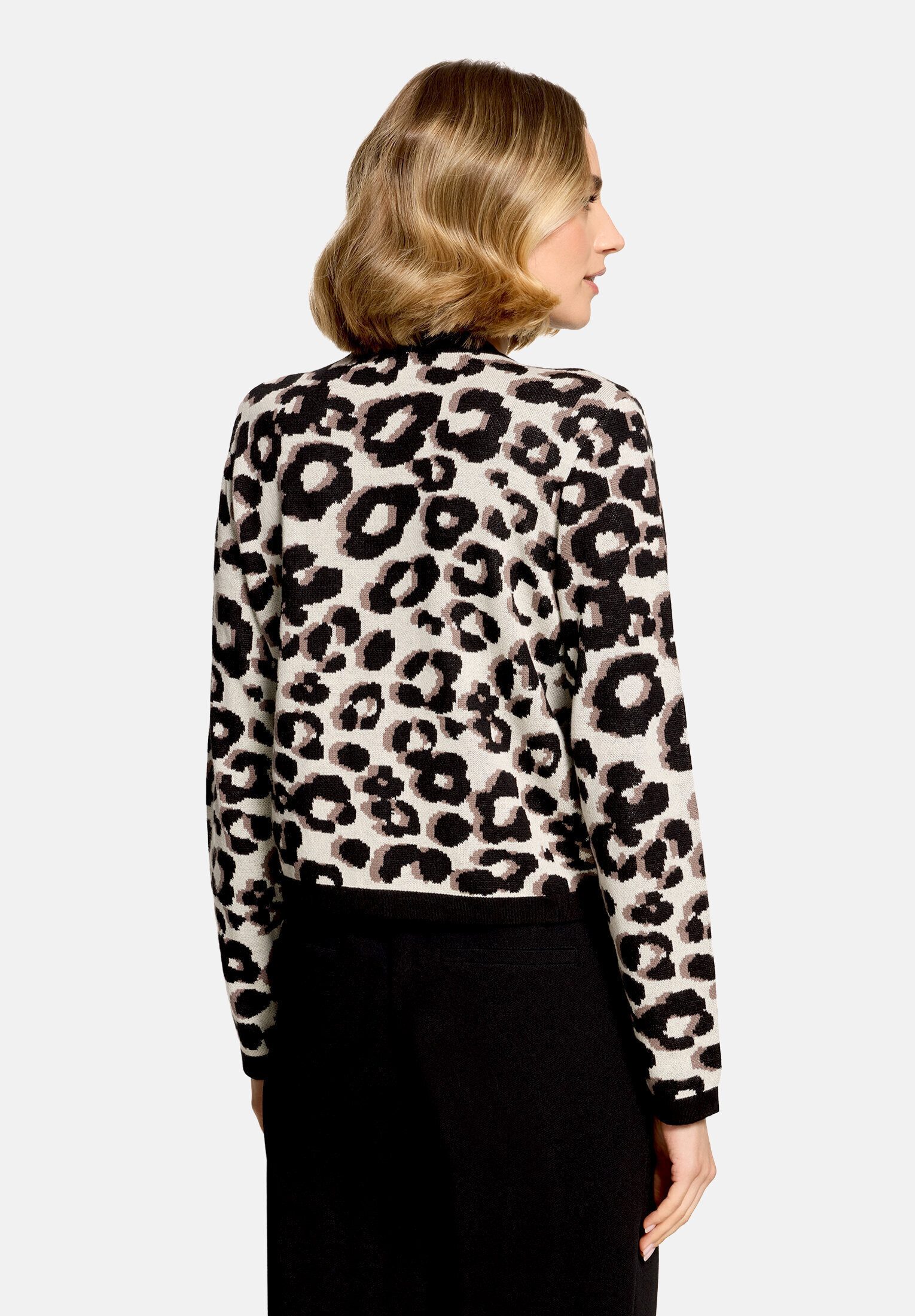 Betty Barclay Strickjacke Damen mit Jacquard (1-tlg)