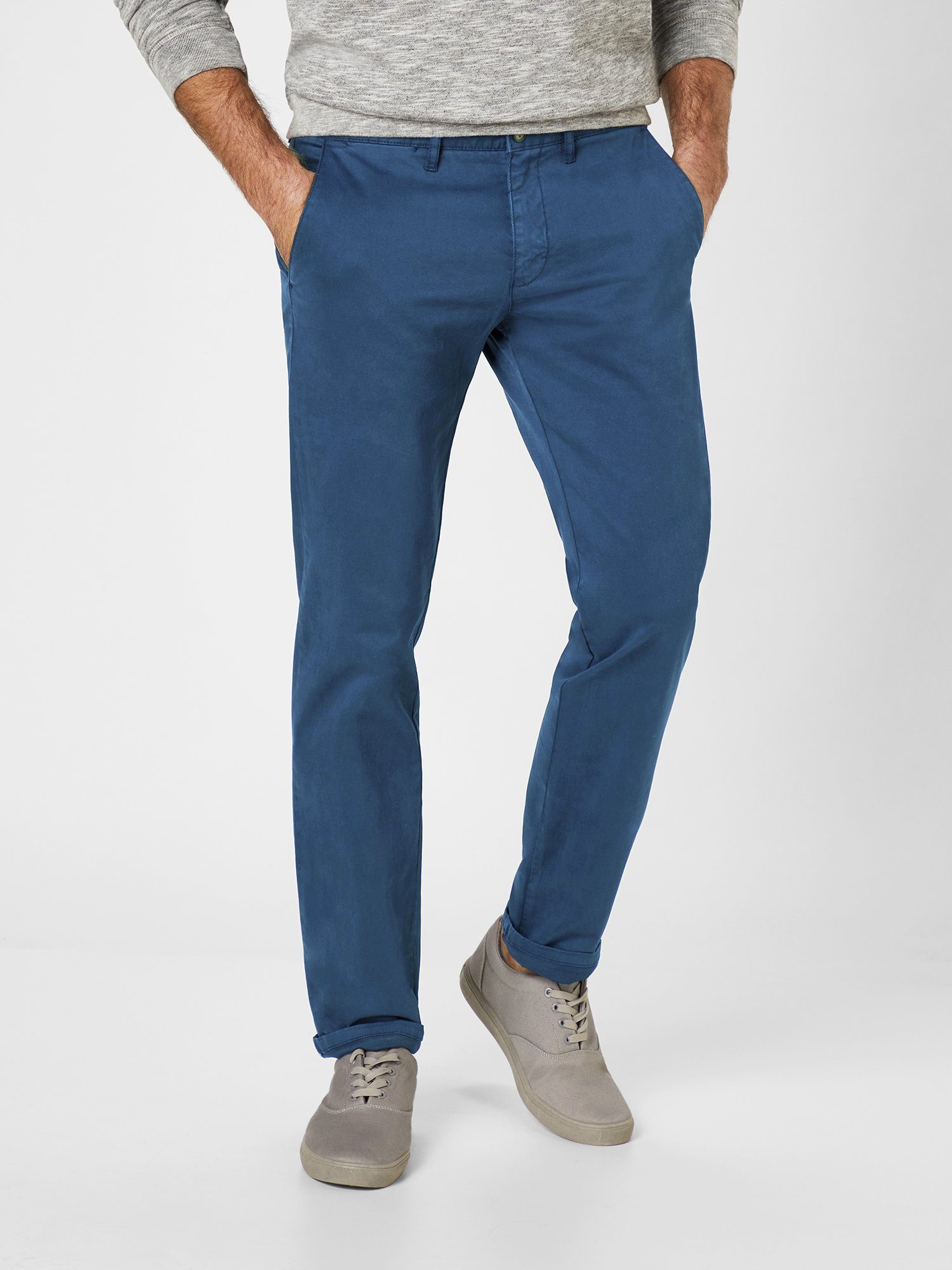 Redpoint Chinohose Jasper Slim-Fit Chinos mit Stretch - 16 Shades Edition indigo