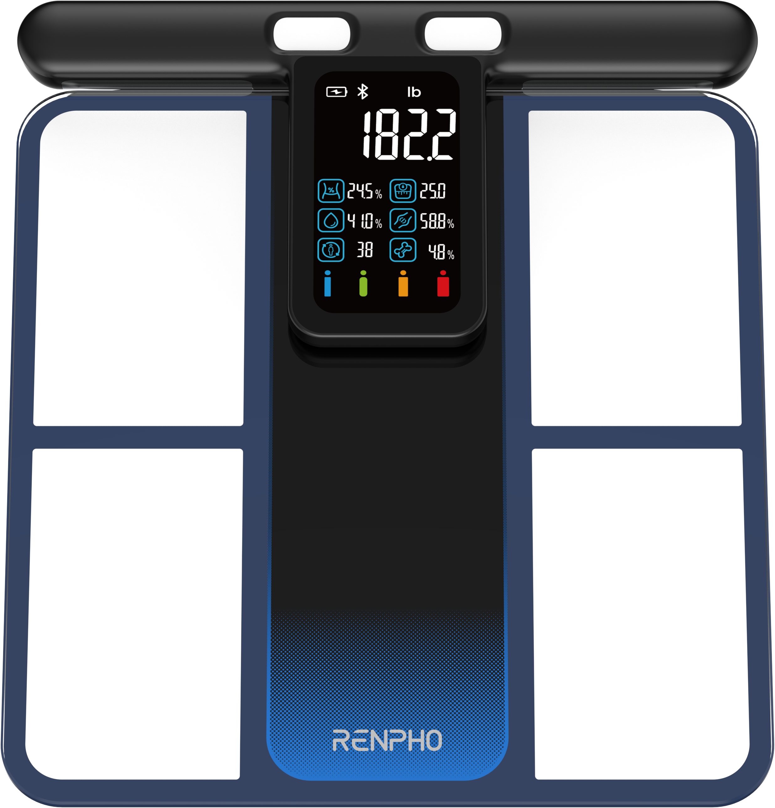 RENPHO Körper-Analyse-Waage Morpho Scan Körperanalysewaage, Mehrere Messungen und umfassende Gesundheitsanalyse