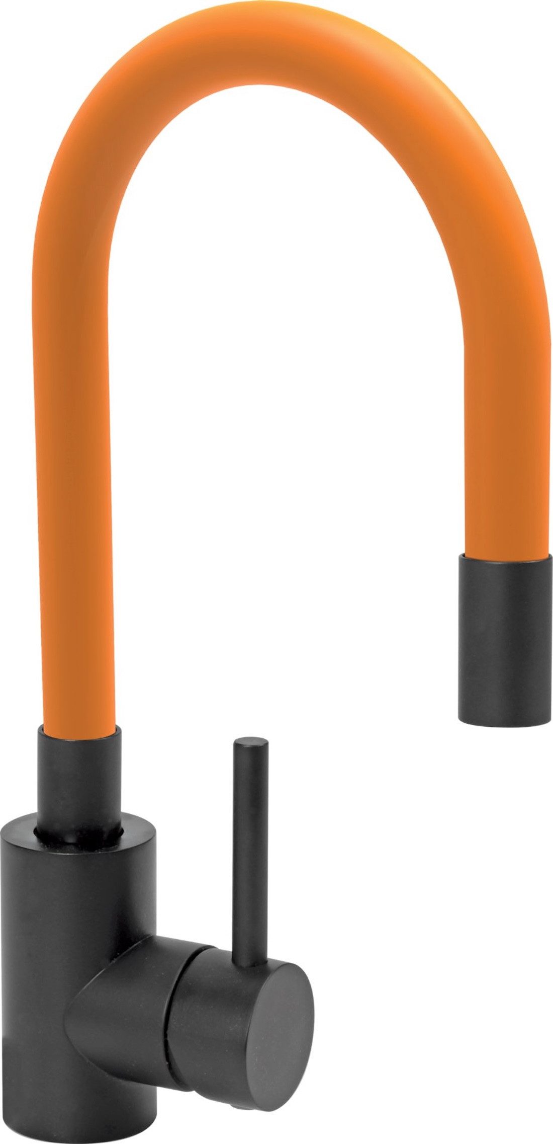 Küchenarmatur Küchenarmatur Flexible BLACK, orange Wasserhahn, Spültischarmatur