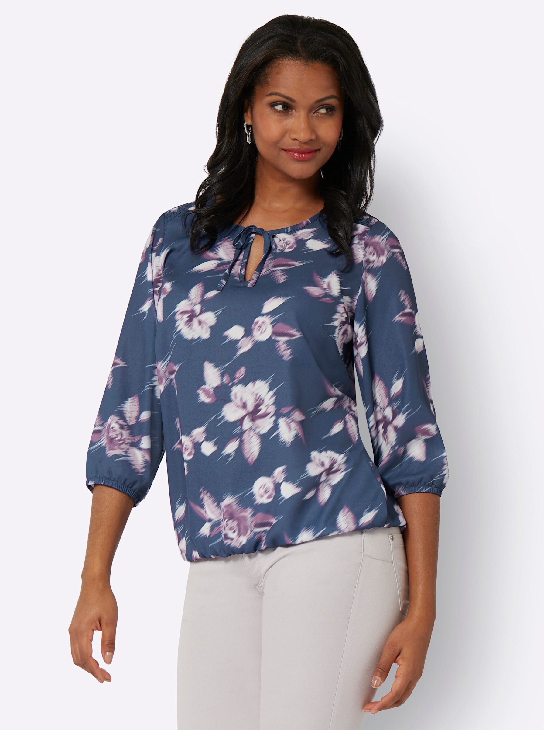 Klassische Bluse Bluse