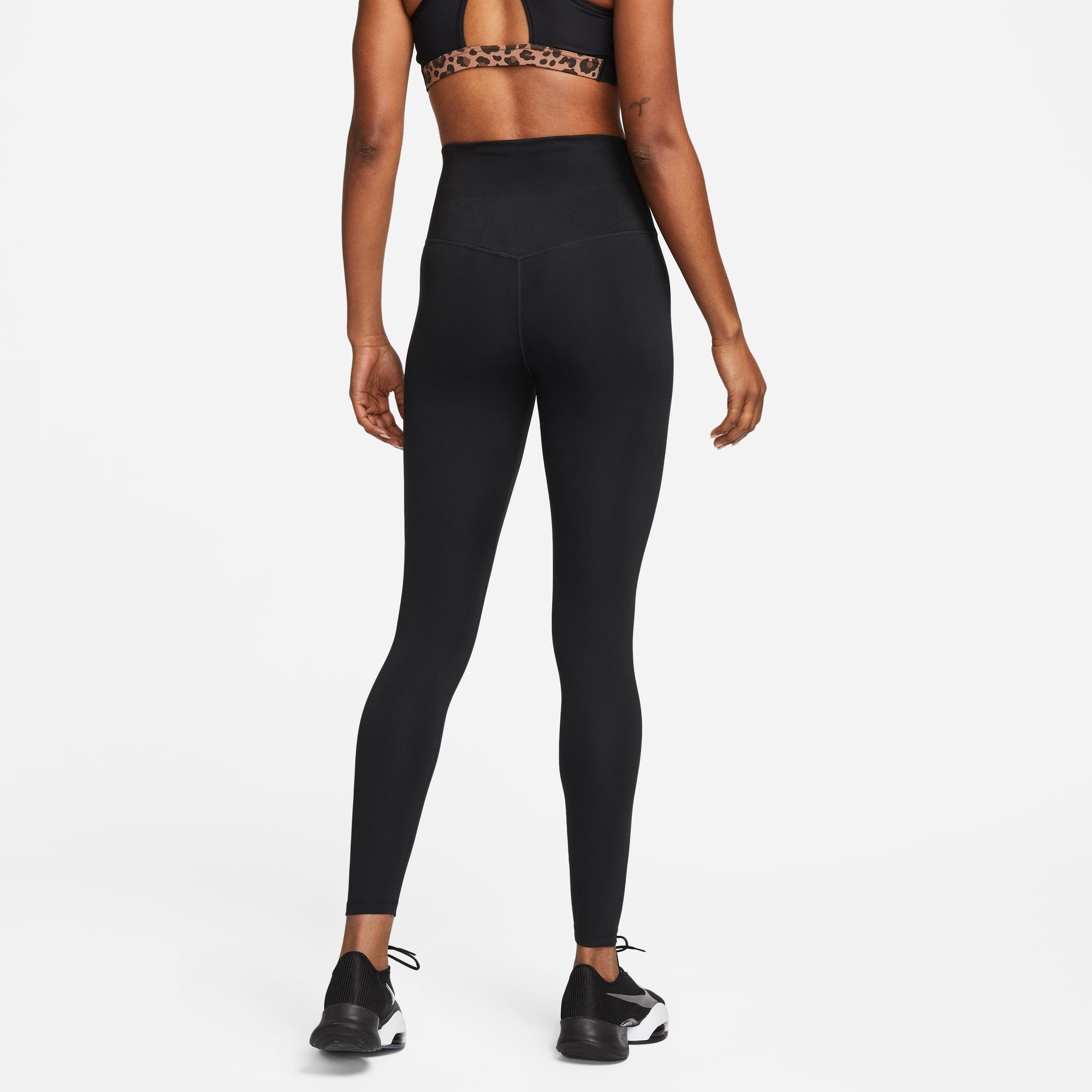 Nike Trainingstights ONE HIGH-RISE schwarz LEGGINGS WOMEN'S