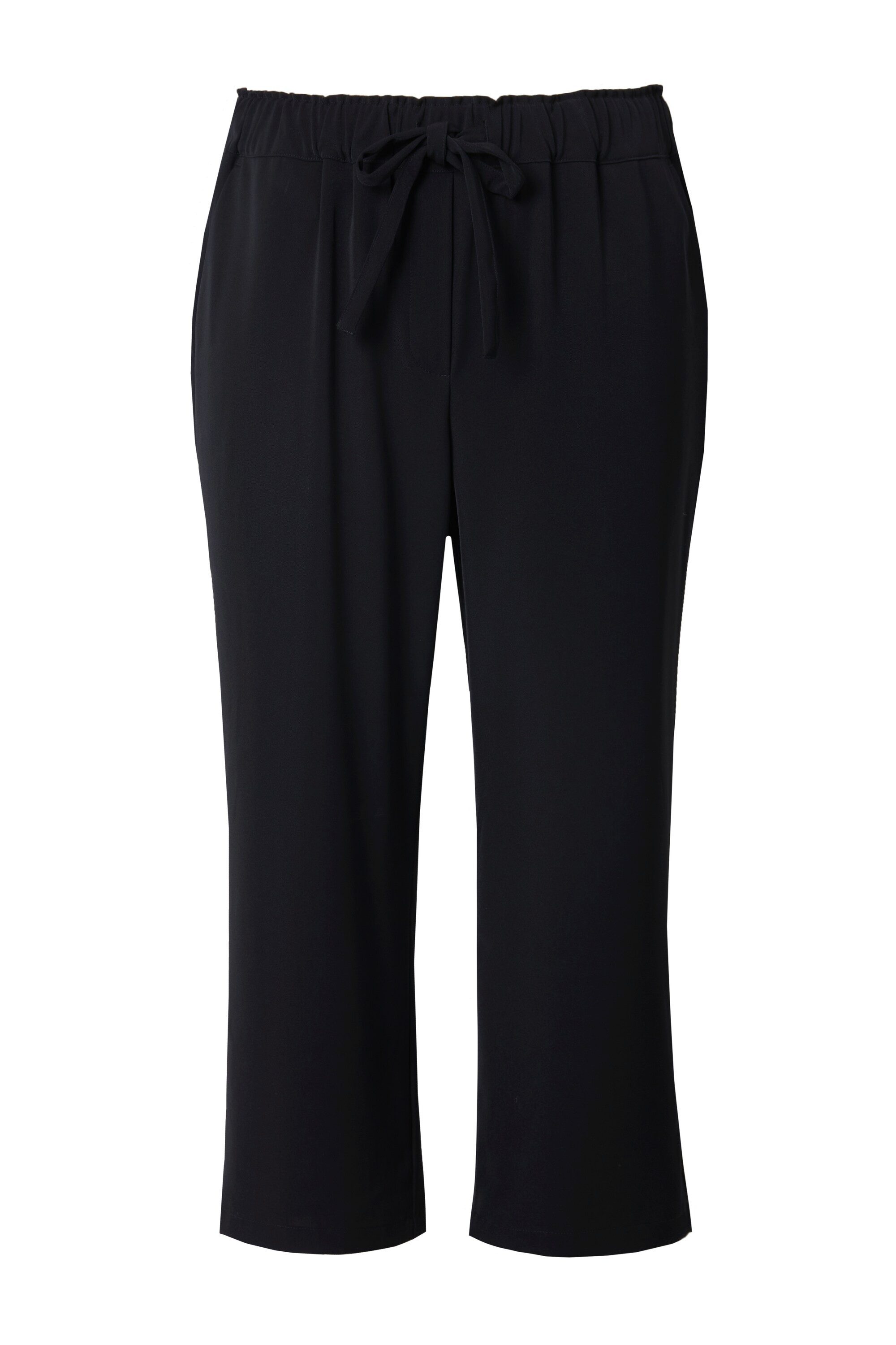 Ulla Popken Schlupfhose 7/8-Hose Bügelfalten Elastikbund günstig online kaufen