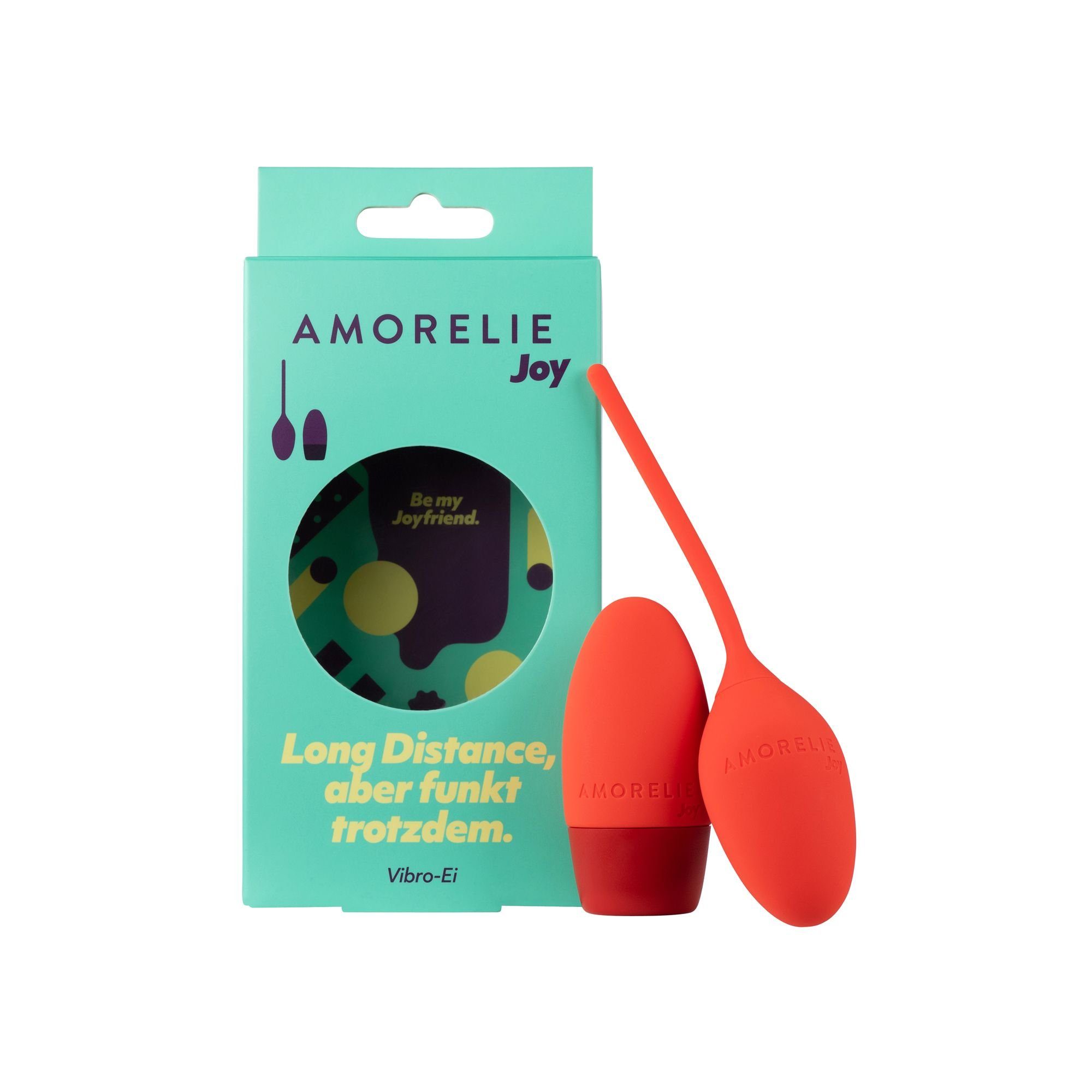 AMORELIE Joy Beckenbodentrainer AMORELIE Joy – Vibro-Ei Whirl, mit Fernbedienung, aus Silikon & ABS