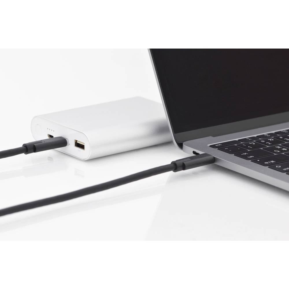 Digitus USB Typ-C Verbindungskabel - USB 3.1 Gen 2 - USB Typ-C zu C USB-Kabel, doppelt geschirmt