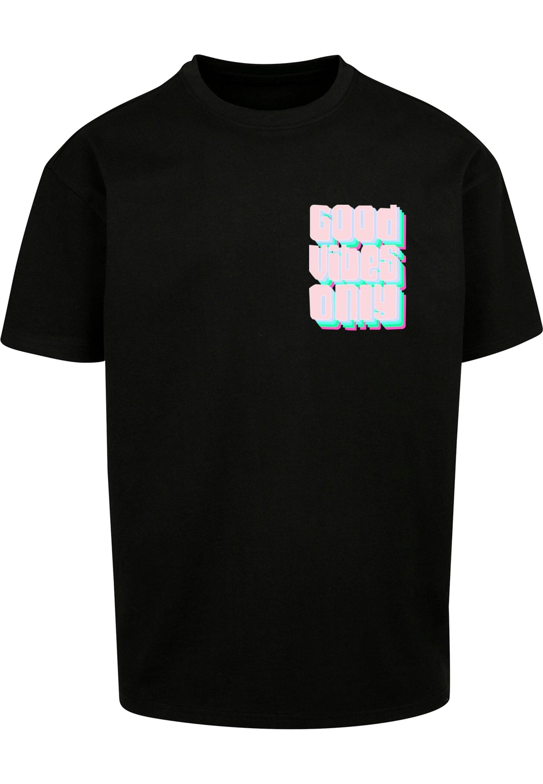 2Y Studios T-Shirt 2Y Studios Herren Good Vibes Only Oversize Tee 2 (1-tlg)