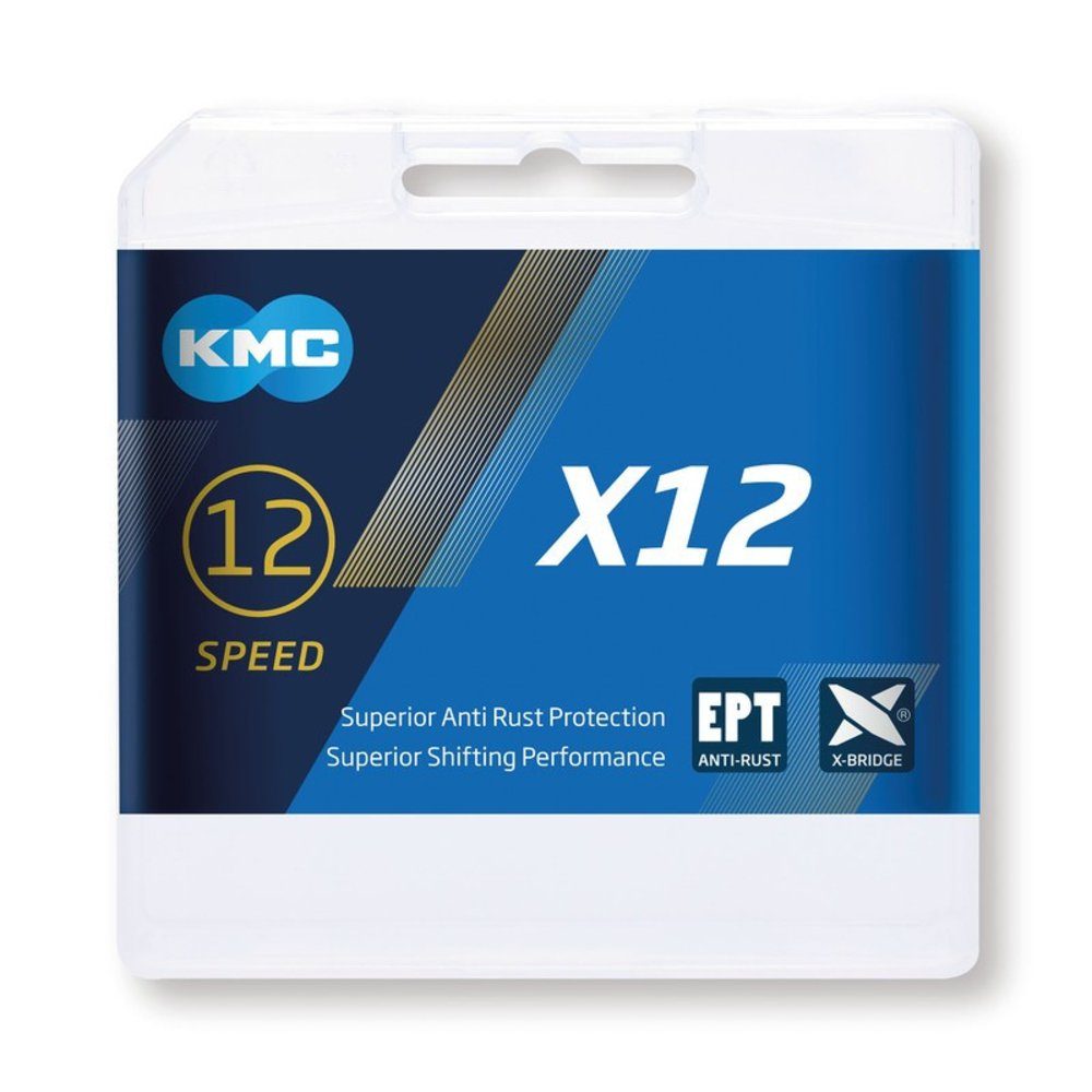 Fahrradketten Schaltungskette X12 EPT, 1/2" x 11/128", 126 Glieder, 12-fach
