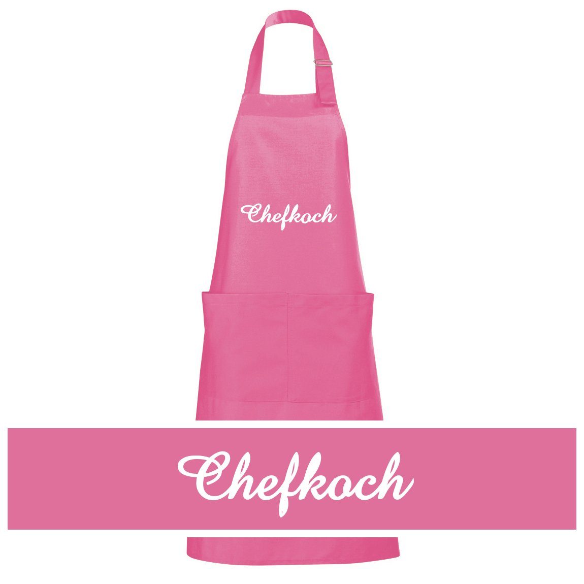 Schnoschi Kochschürze Hochwertige Küchenschürze mit Chefkoch günstig online kaufen