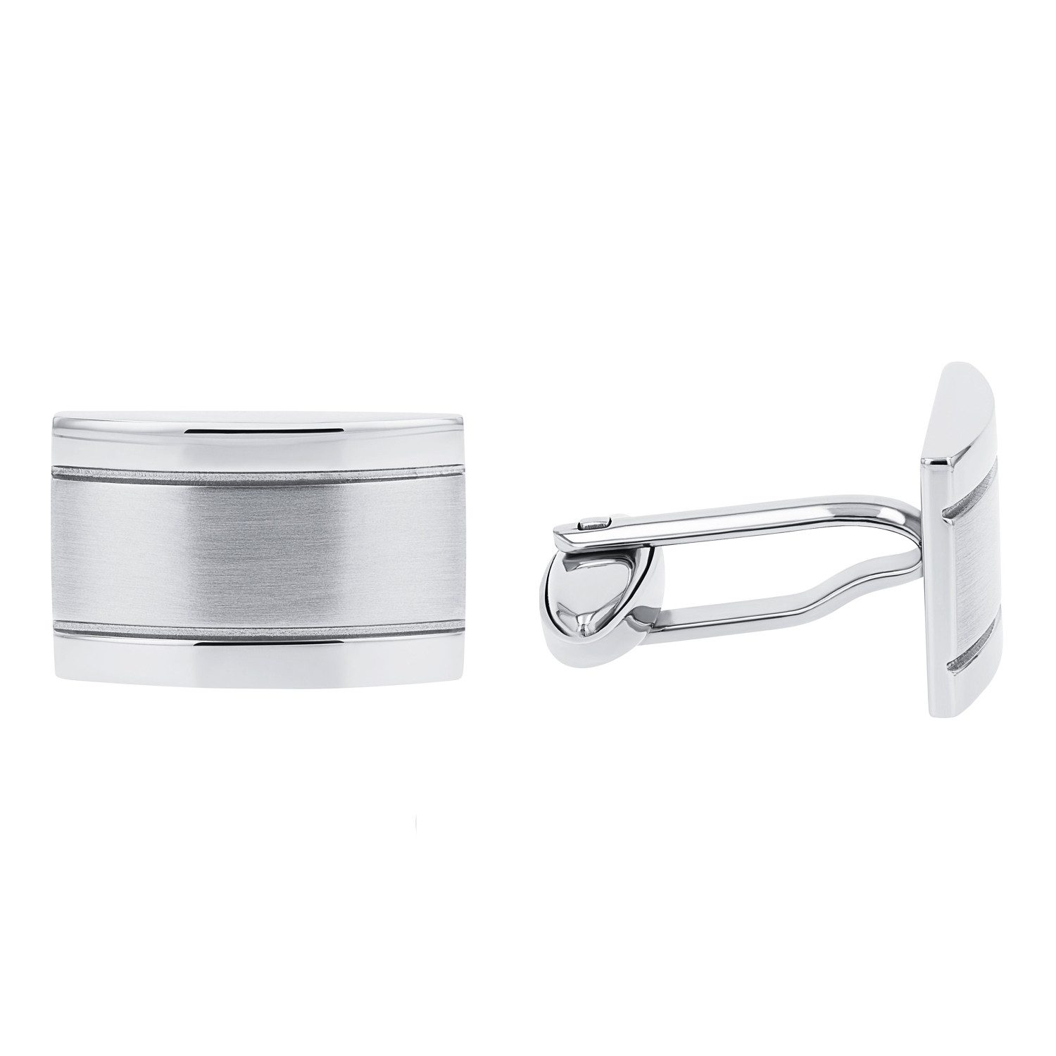 Amor Manschettenknöpfe Amor Manschettenknöpfe für Herren, Edelstahl (Manschettenknöpfe, 1-Paar)