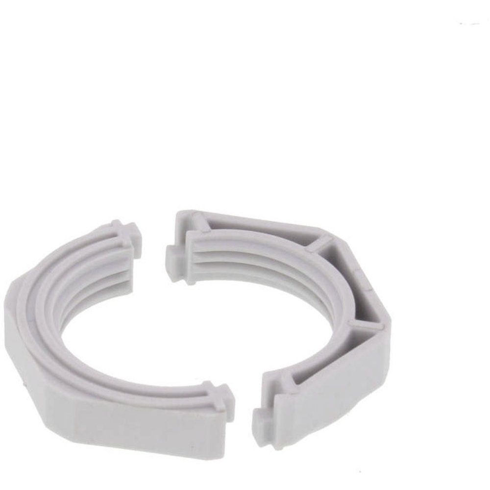 Verbindungsmuffe Wiska 10108680 CMM 63 V0 LG Gegenmutter M63 Kunststoff Lichtgrau 1